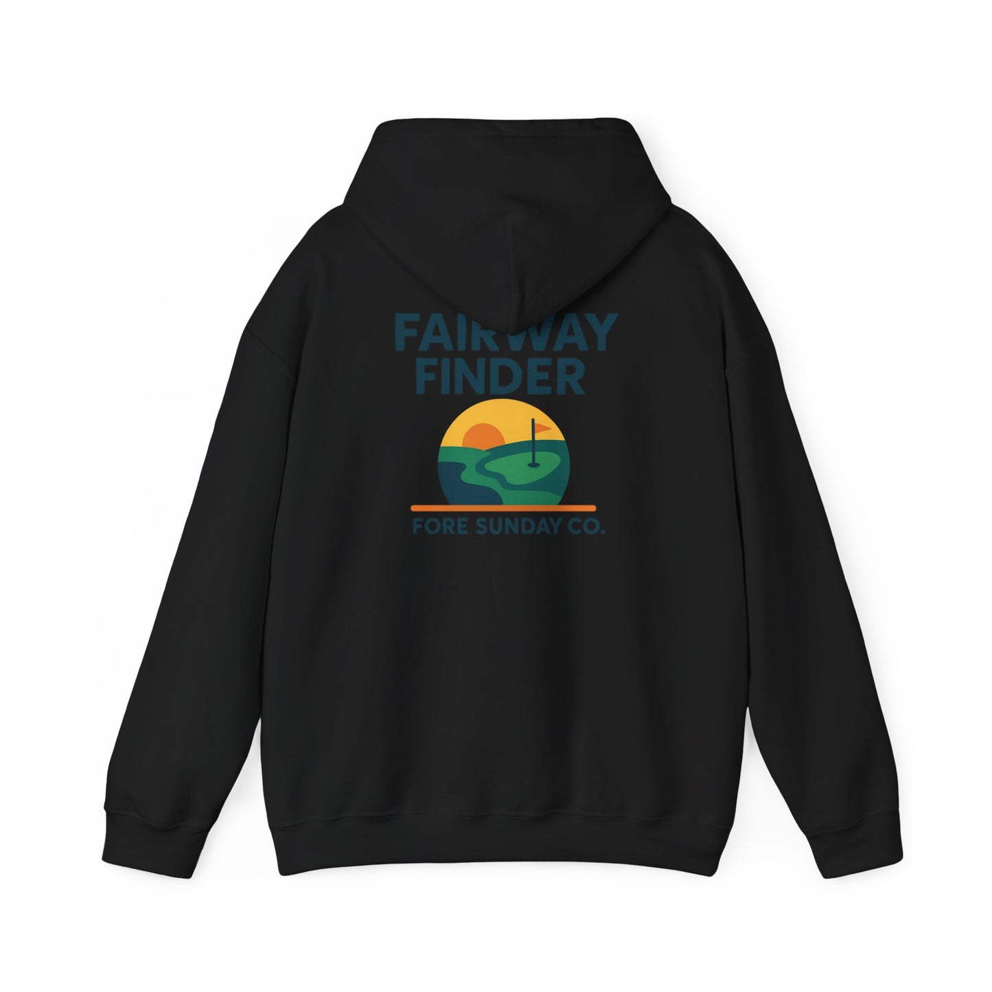Fairway Finder - Fore Sunday Co - Unisex Hoodie, Golf Enthusiast Gift