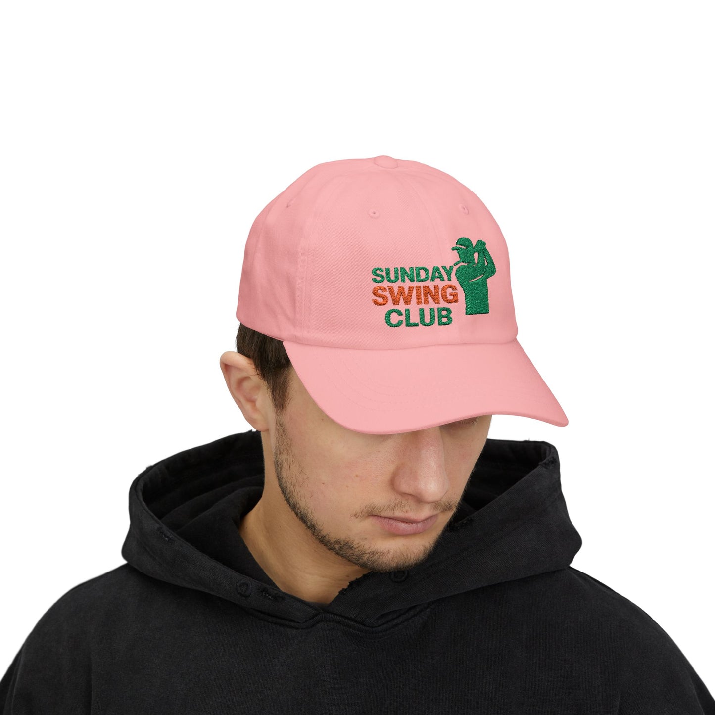 Classic Golf Cap - Perfect for Golfers, Father's Day Gift, Weekend Outings, Sporty Style, Sunday Swing Club Hat