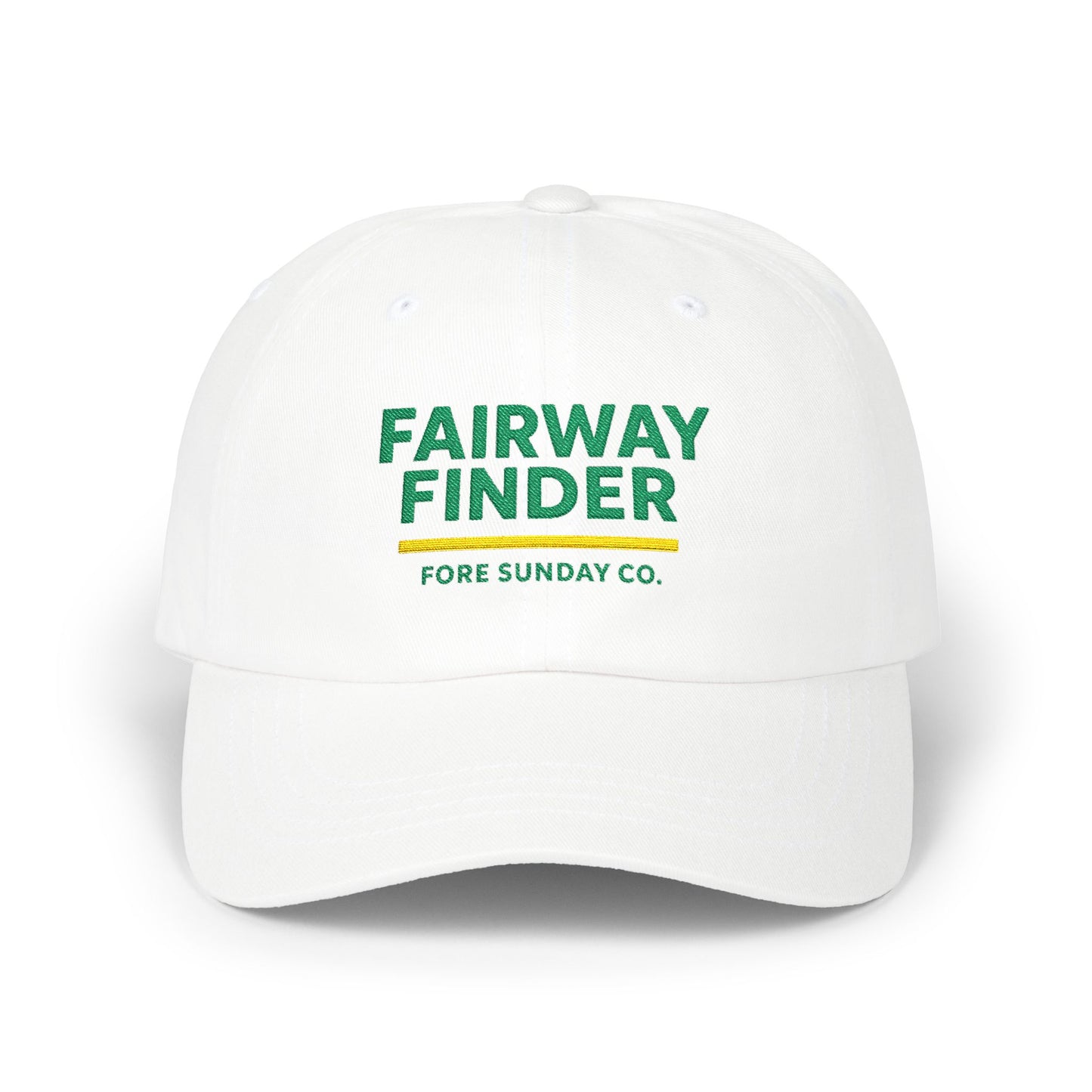 Fairway Finder Cap | Casual Golf Hat, Comfortable Hat, Gift for Golfer, Outdoor Fashion, Weekend Wear