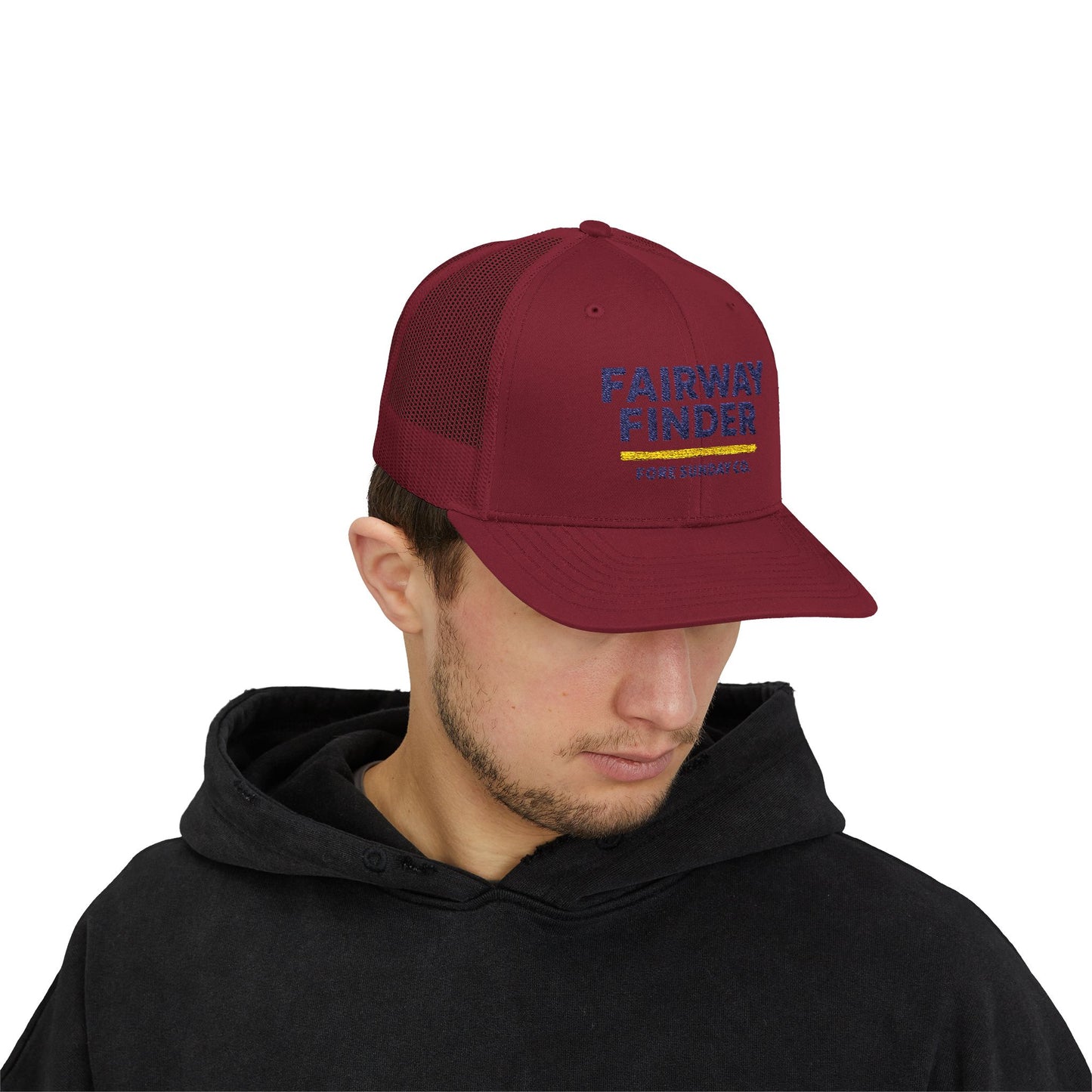 Fairway Finder Snapback Trucker Cap - Perfect for Golf Lovers, Casual Style, Golf Events, Father's Day Gift