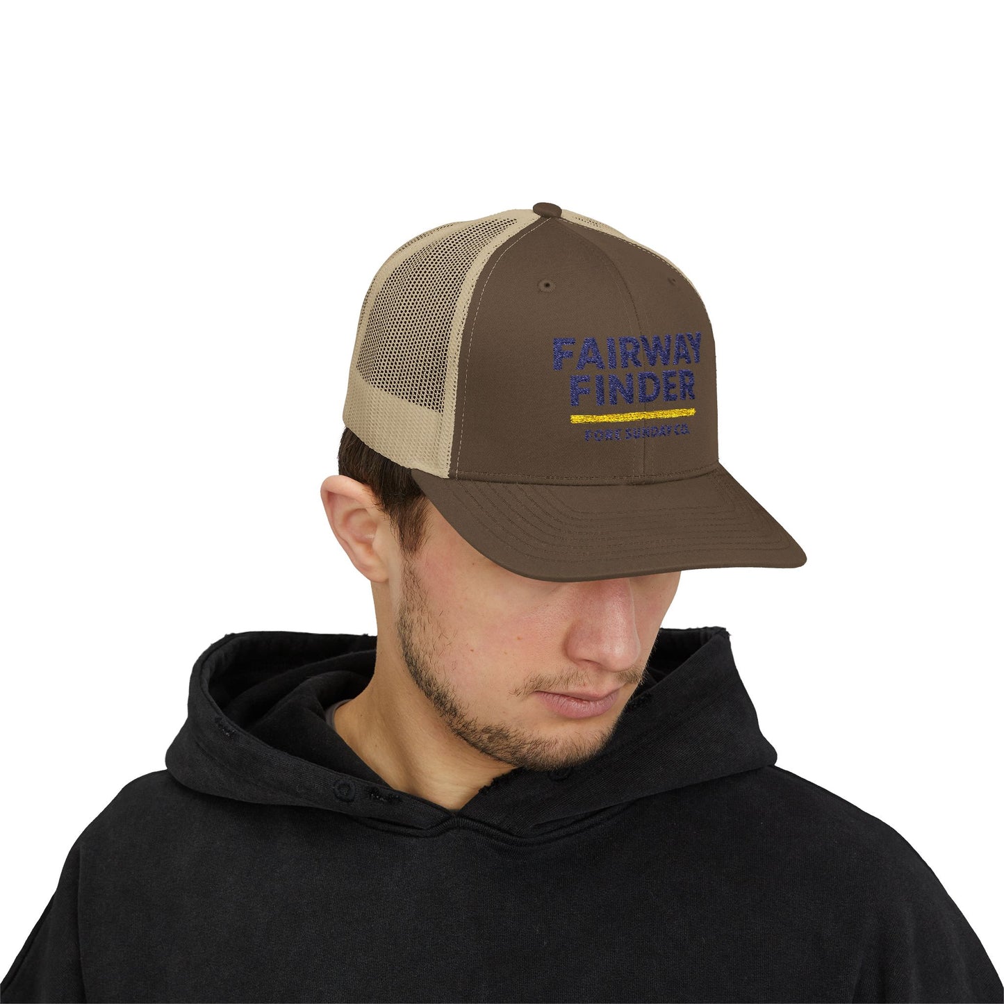 Fairway Finder Snapback Trucker Cap - Perfect for Golf Lovers, Casual Style, Golf Events, Father's Day Gift