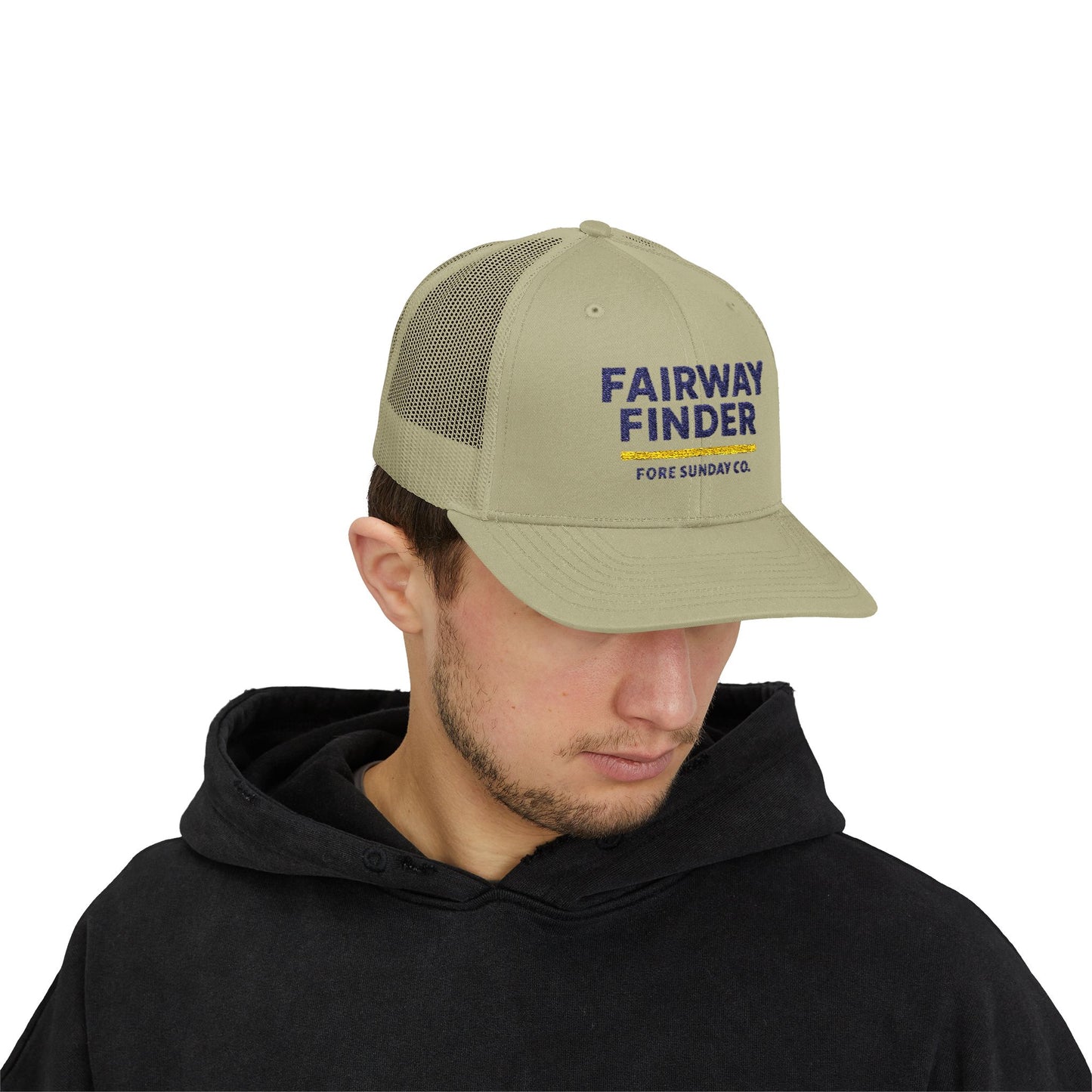 Fairway Finder Snapback Trucker Cap - Perfect for Golf Lovers, Casual Style, Golf Events, Father's Day Gift
