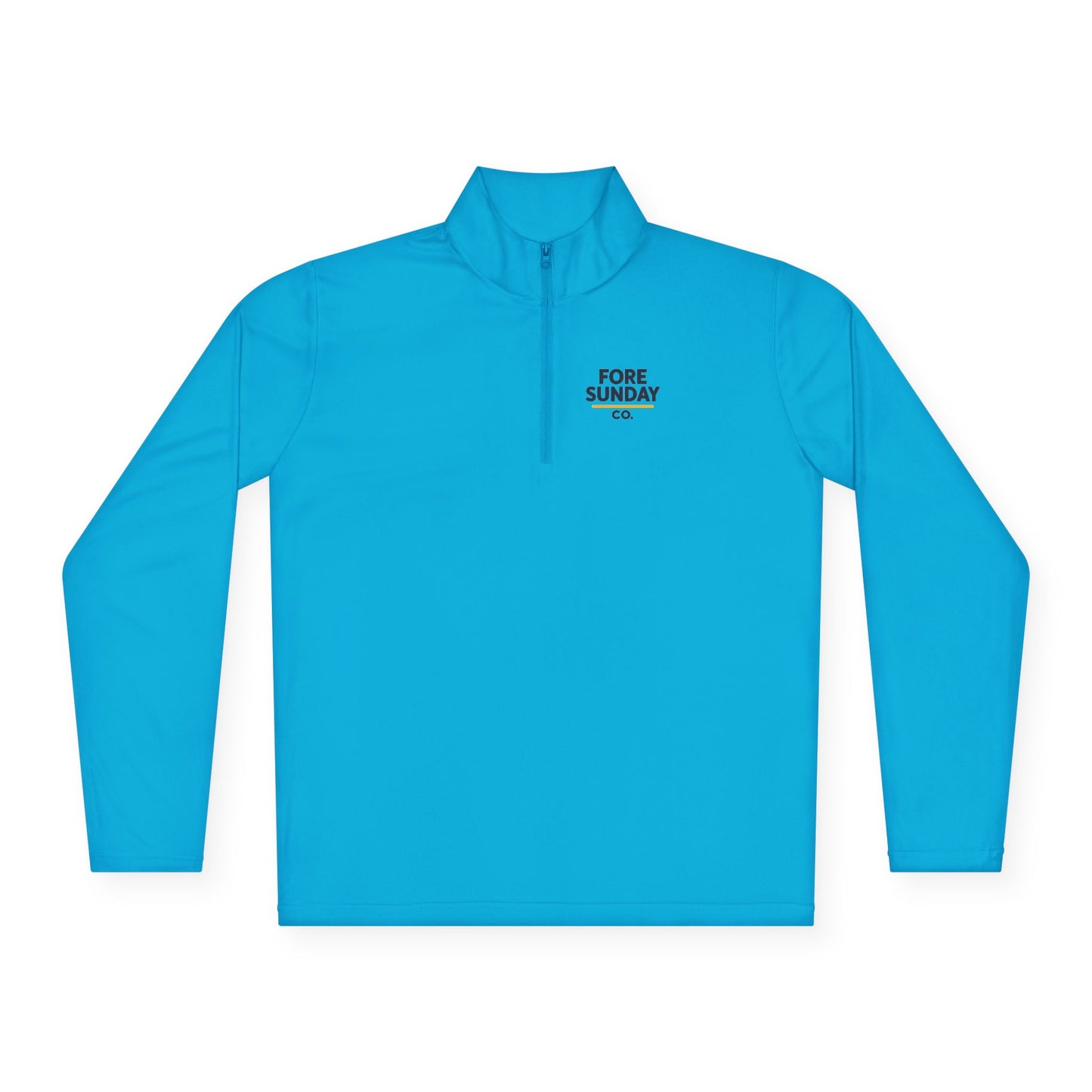 Fairway Finder - Fore Sunday - Unisex Quarter, Zip Pullover, Sportswear