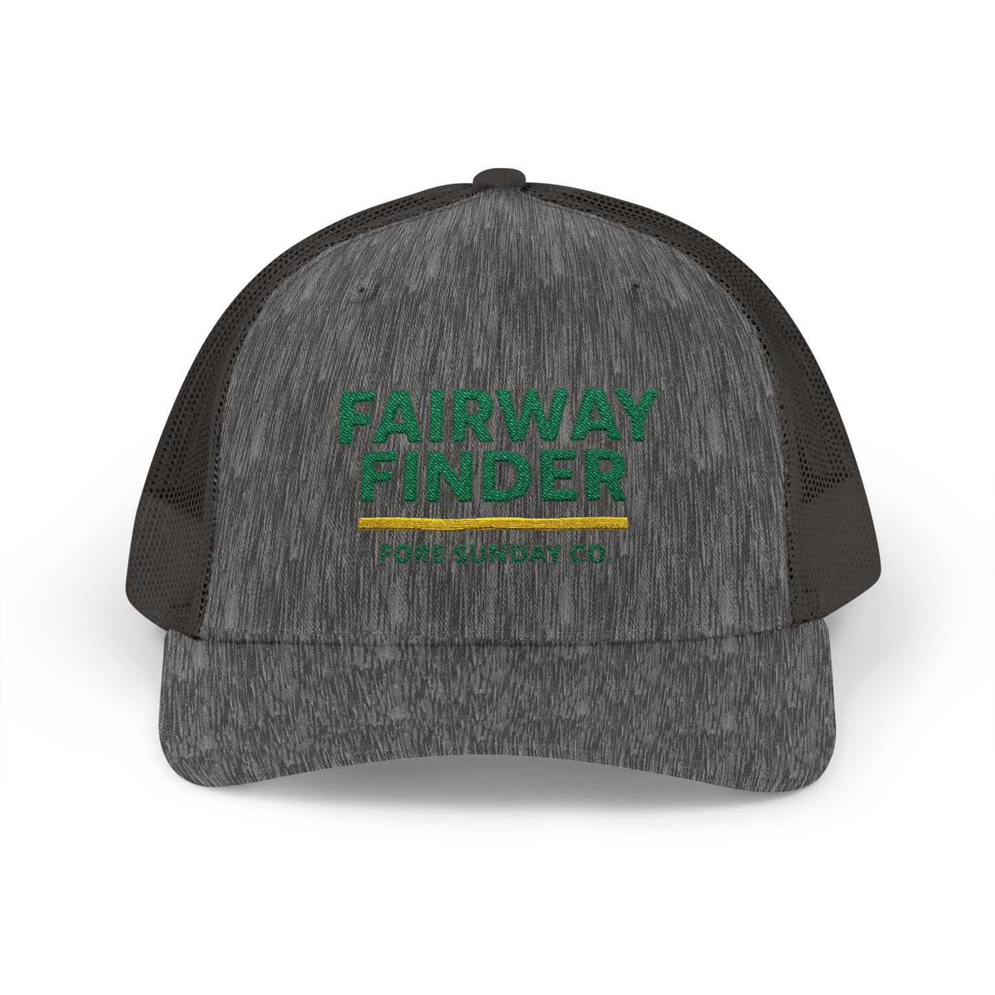 Fairway Finder Snapback Trucker Cap | Golf Cap, Outdoor Hat, Golf Gift, Adjustable Hat