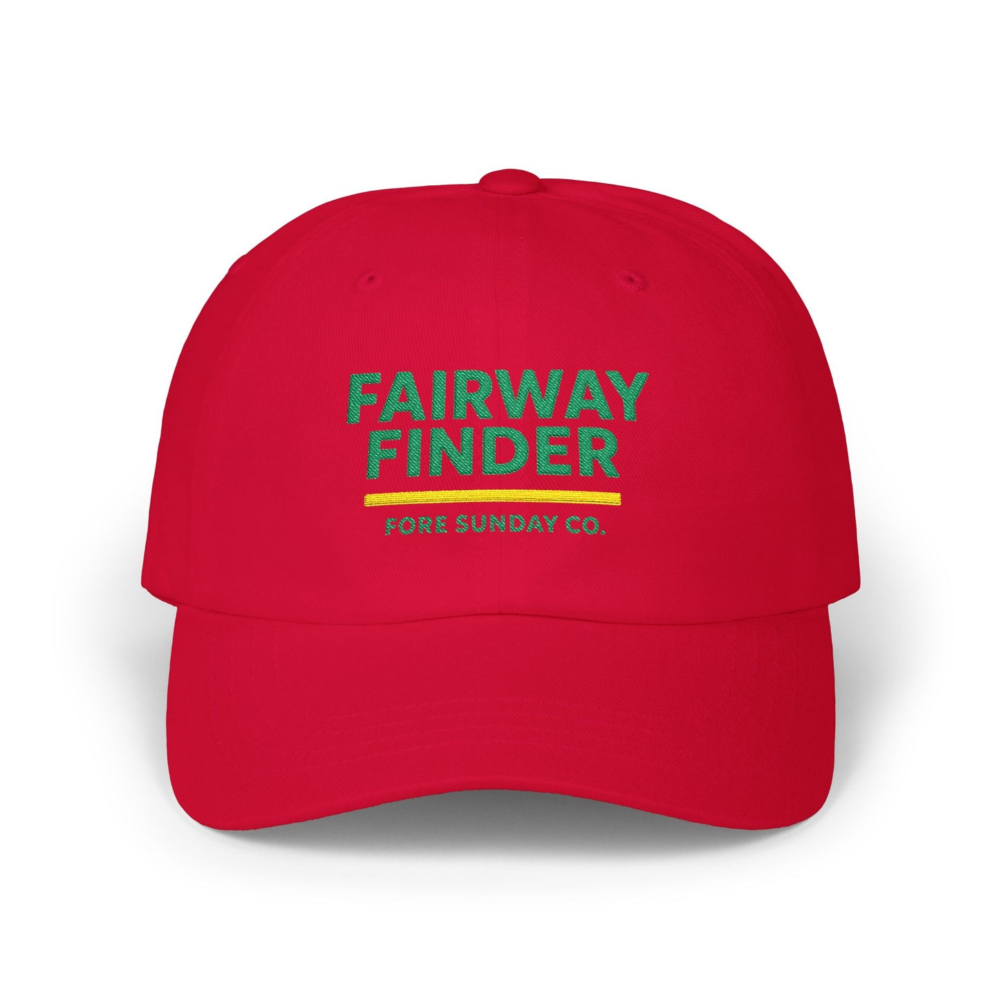 Fairway Finder Cap | Casual Golf Hat, Comfortable Hat, Gift for Golfer, Outdoor Fashion, Weekend Wear