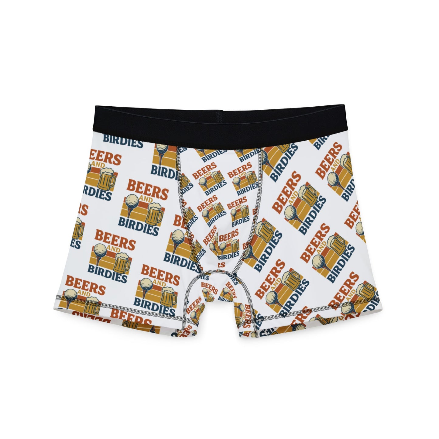 Beers and Birdies- Men's Boxers - Perfect Gift for Golfer, Men's Underwear