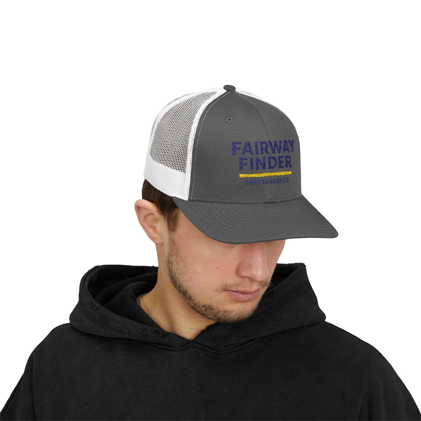Fairway Finder Snapback Trucker Cap - Perfect for Golf Lovers, Casual Style, Golf Events, Father's Day Gift