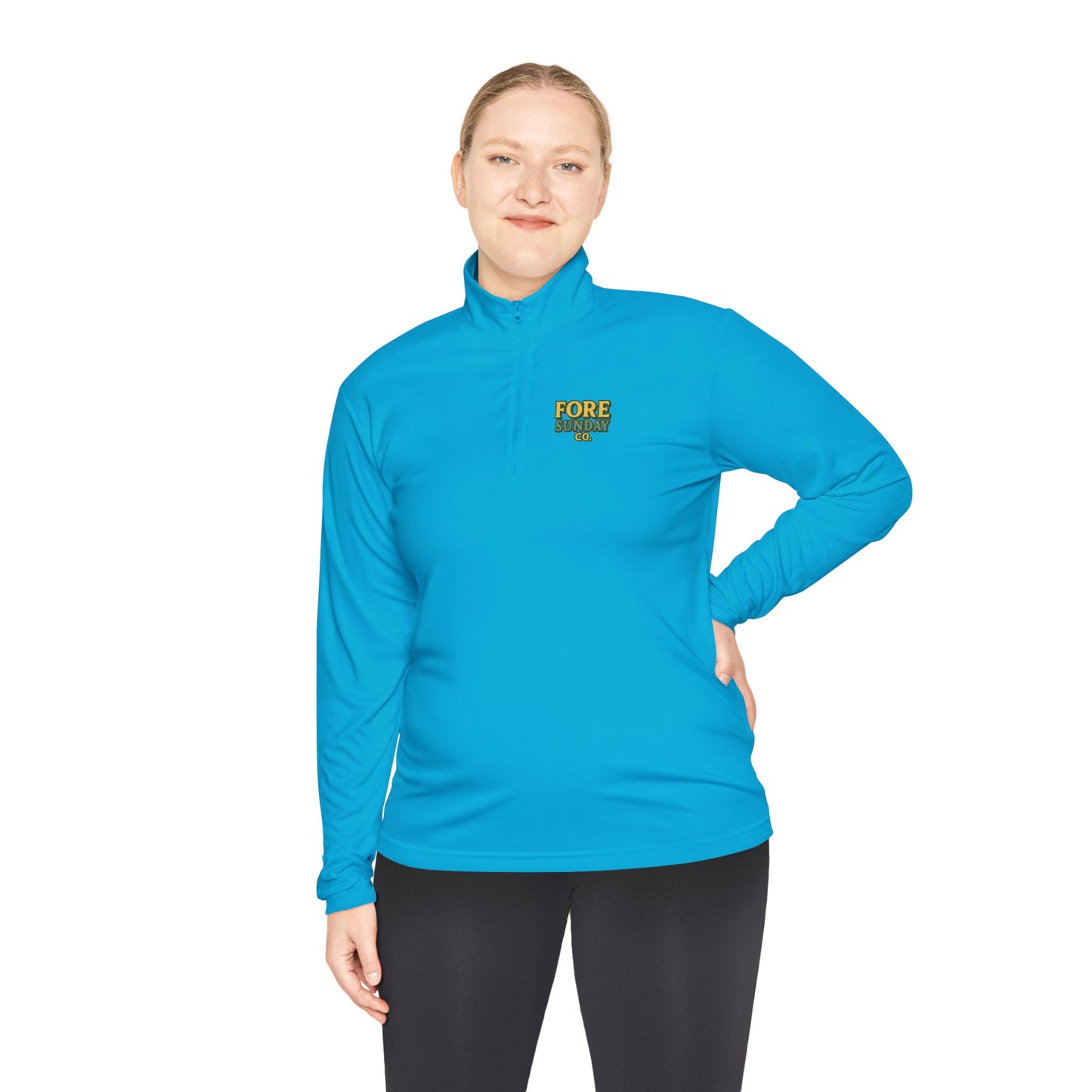King of the Greens - Unisex Quarter Zip Pullover - Perfect for Golf Lovers, Sports Events, Casual Wear, Gifts