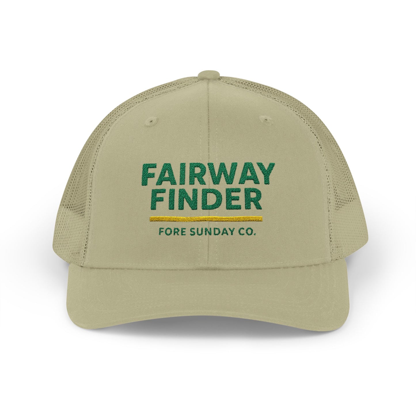 Fairway Finder Snapback Trucker Cap | Golf Cap, Outdoor Hat, Golf Gift, Adjustable Hat