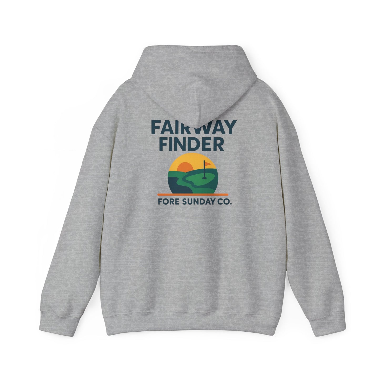 Fairway Finder - Fore Sunday Co - Unisex Hoodie, Golf Enthusiast Gift
