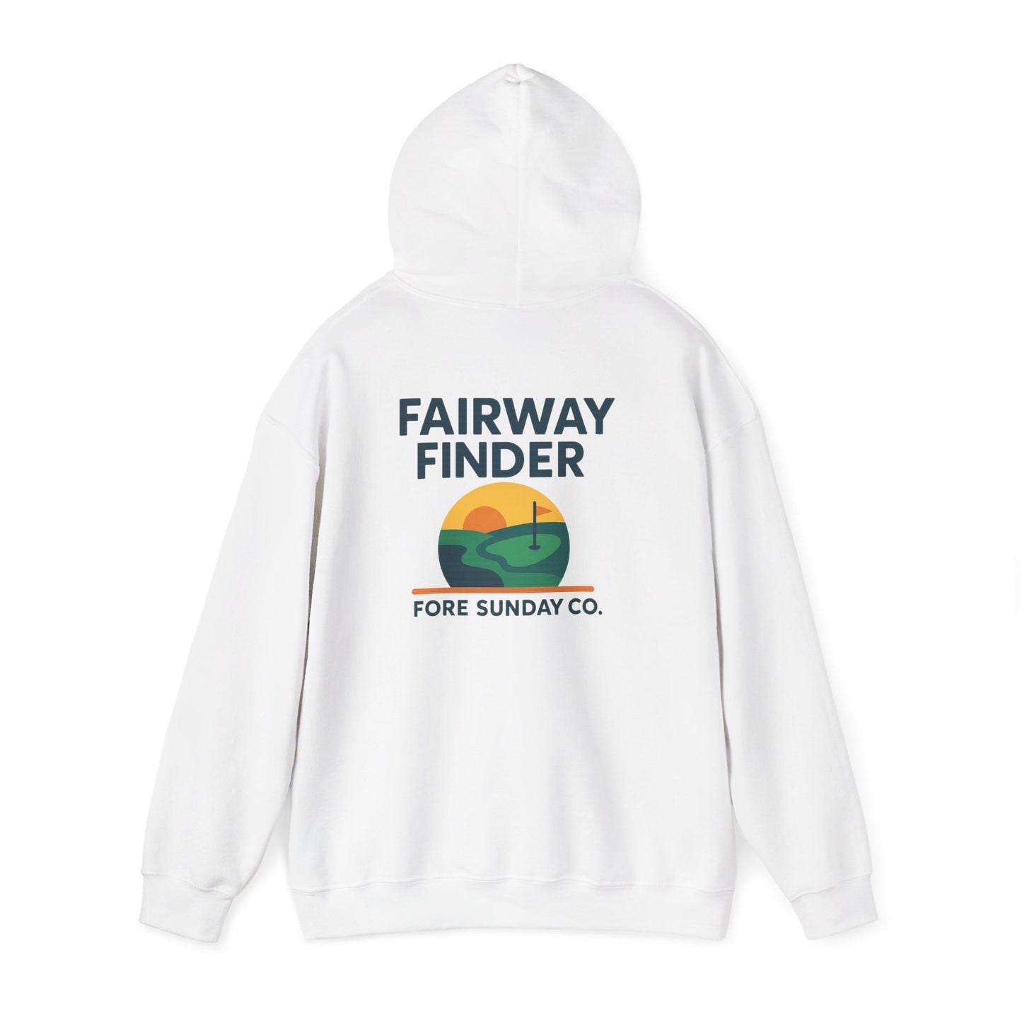 Fairway Finder - Fore Sunday Co - Unisex Hoodie, Golf Enthusiast Gift