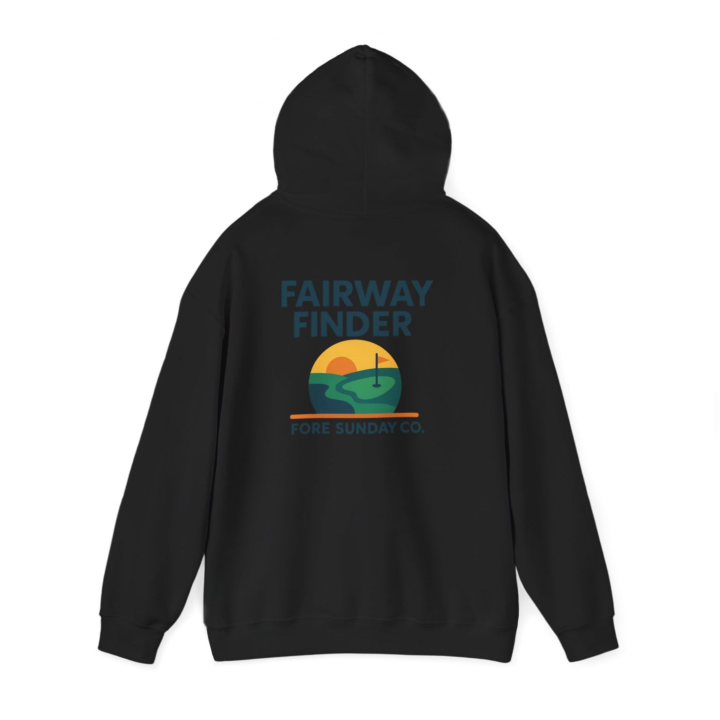Fairway Finder - Fore Sunday Co - Unisex Hoodie, Golf Enthusiast Gift