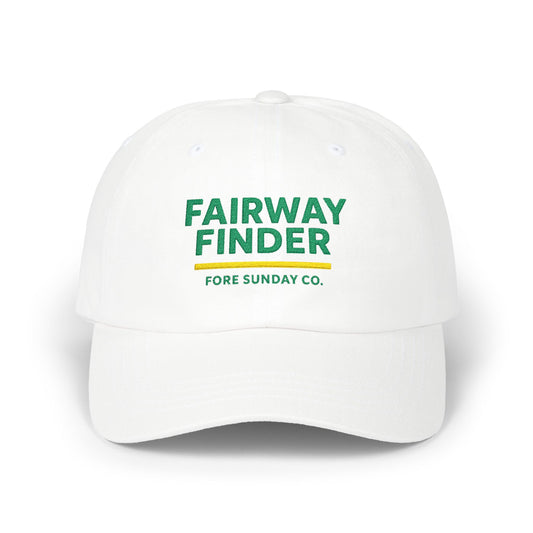 Fairway Finder Cap | Casual Golf Hat, Comfortable Hat, Gift for Golfer, Outdoor Fashion, Weekend Wear