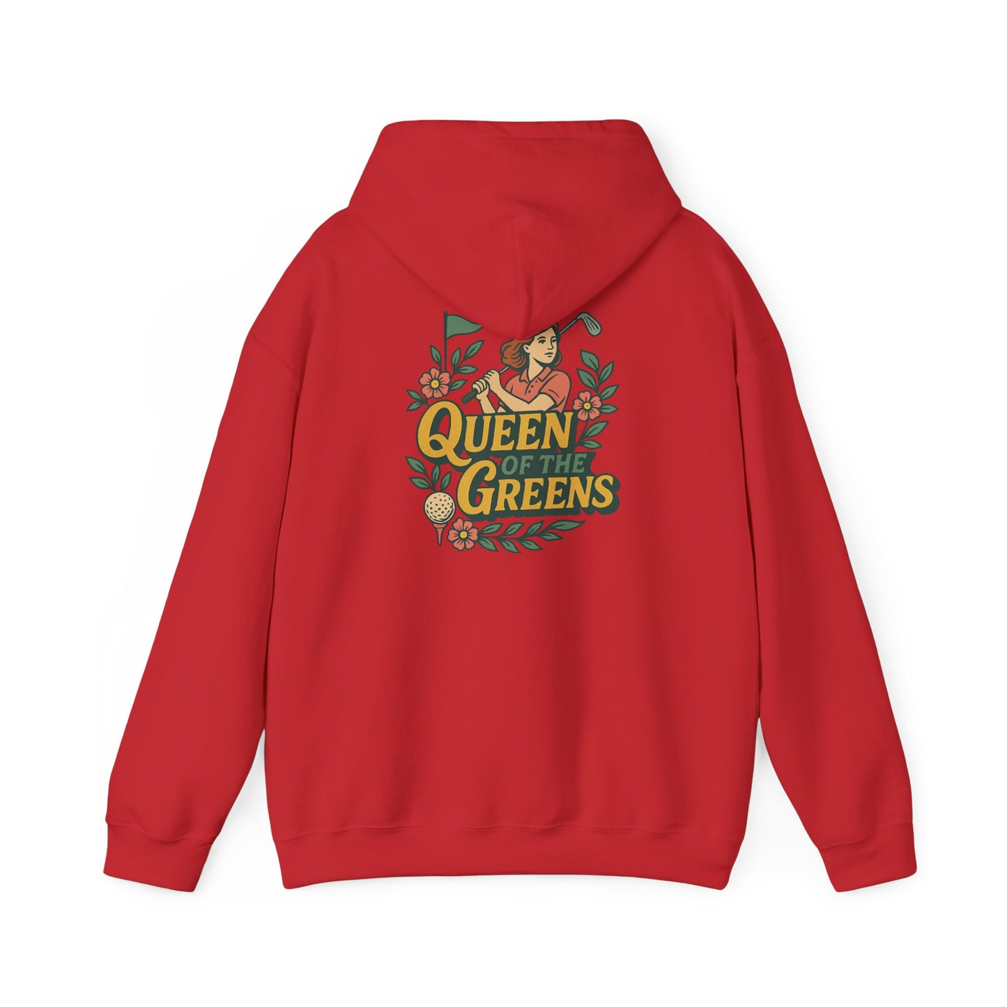 Queen of the Greens- Unisex Hoodie | Golf Apparel, Gifts for Golf Lovers, Comfortable Hoodie