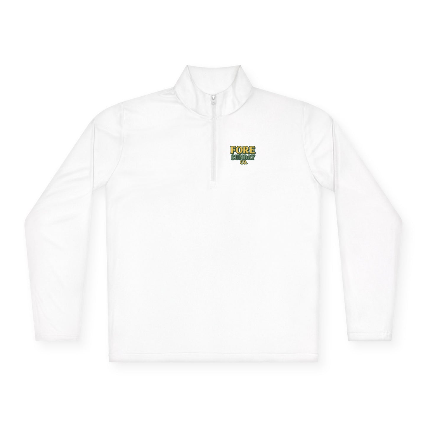King of the Greens - Unisex Quarter Zip Pullover - Perfect for Golf Lovers, Sports Events, Casual Wear, Gifts