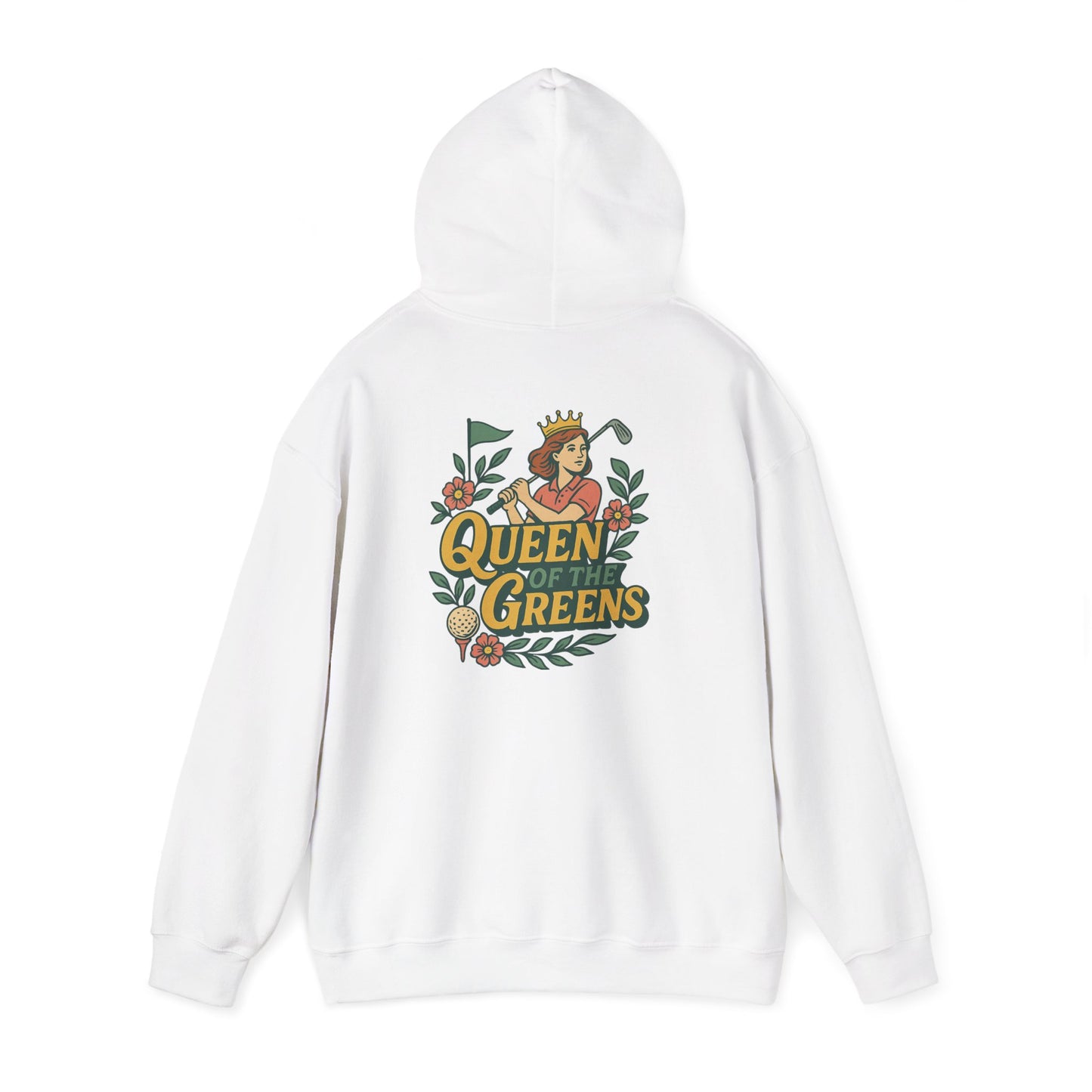 Queen of the Greens- Unisex Hoodie | Golf Apparel, Gifts for Golf Lovers, Comfortable Hoodie