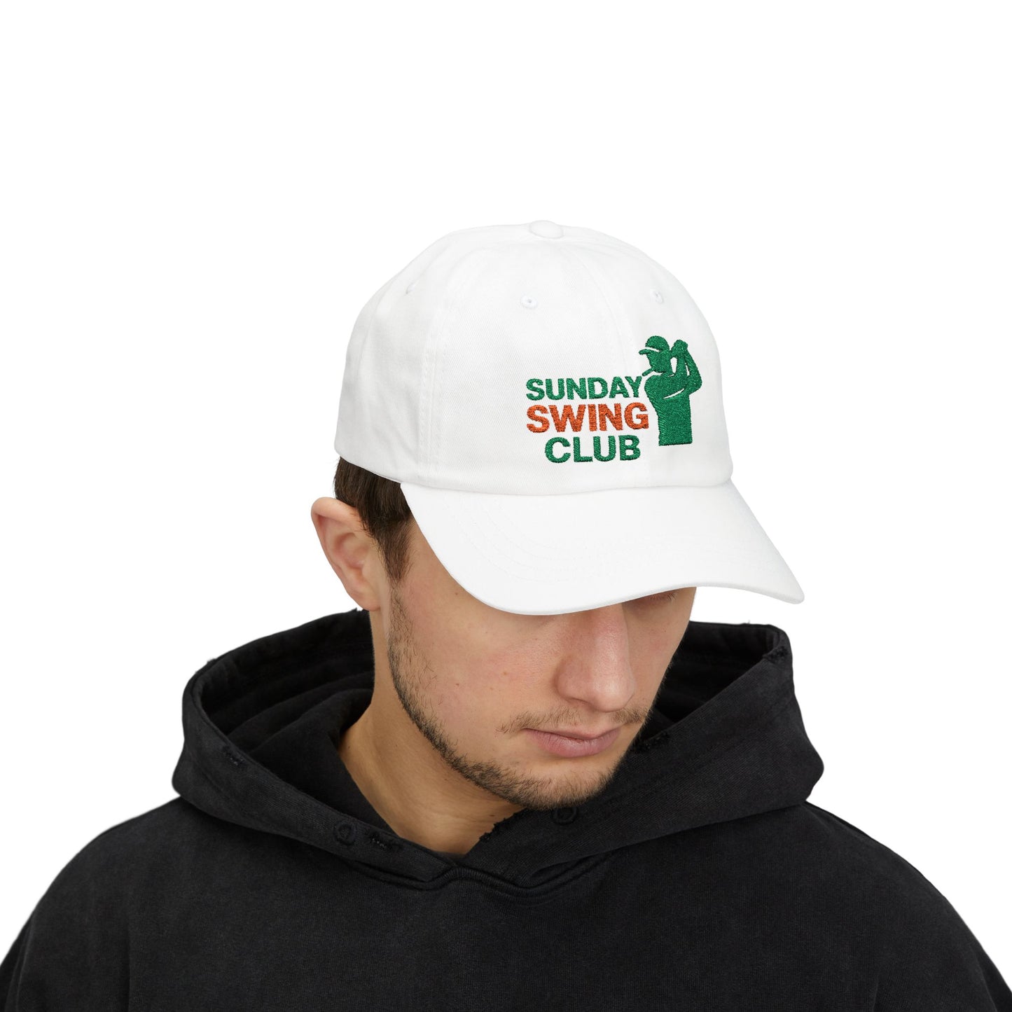 Classic Golf Cap - Perfect for Golfers, Father's Day Gift, Weekend Outings, Sporty Style, Sunday Swing Club Hat