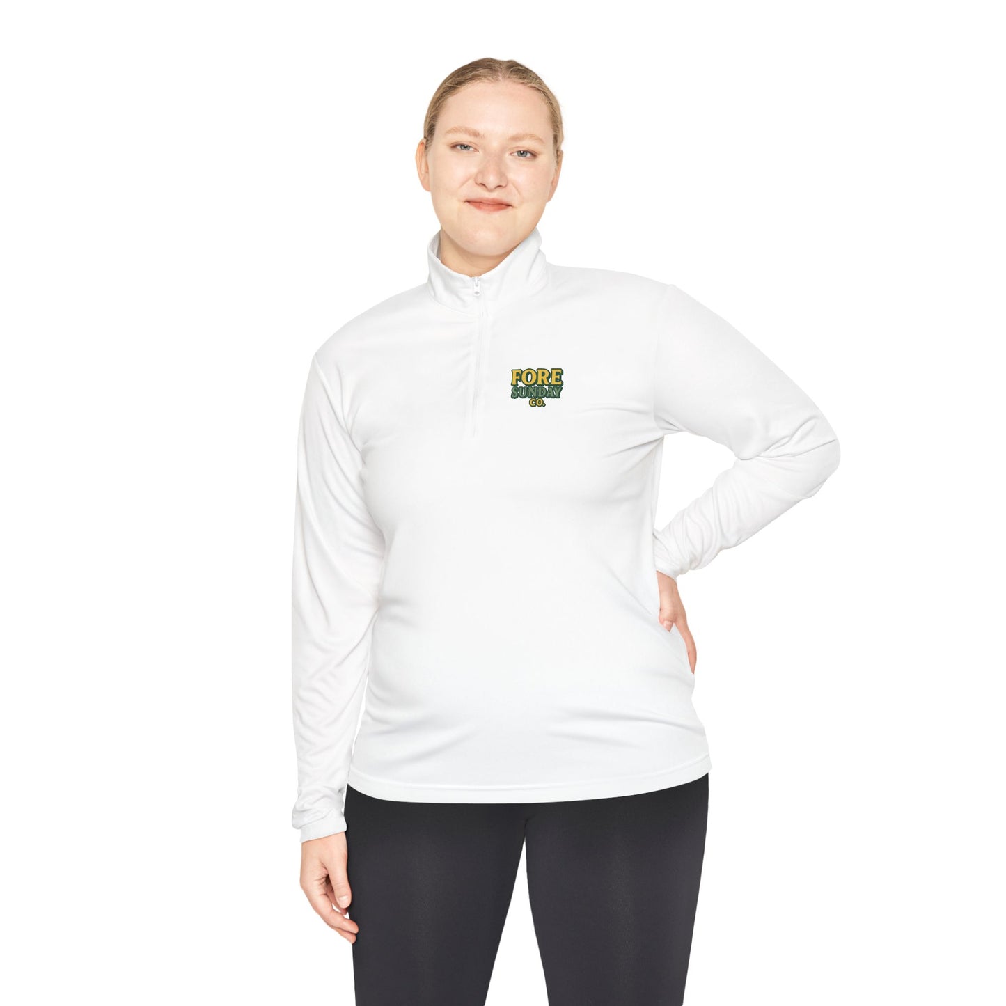 King of the Greens - Unisex Quarter Zip Pullover - Perfect for Golf Lovers, Sports Events, Casual Wear, Gifts