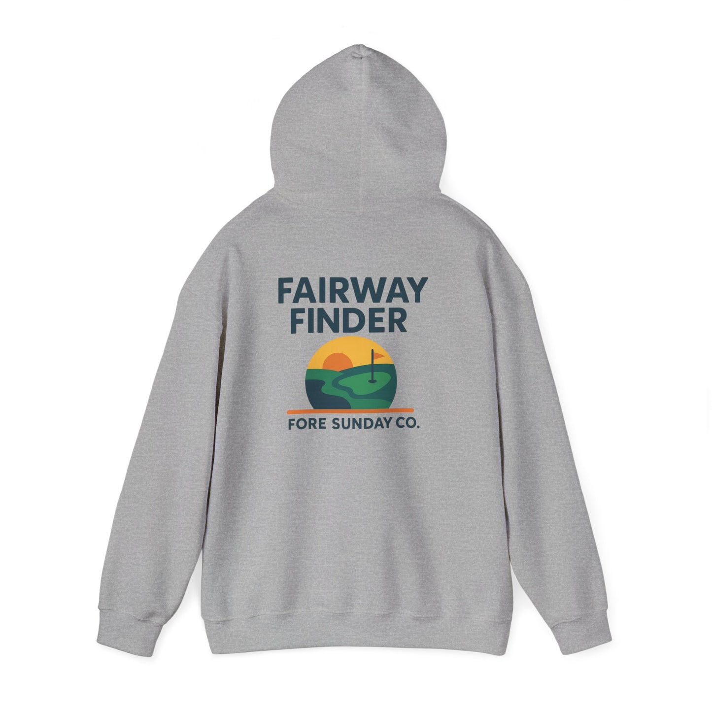 Fairway Finder - Fore Sunday Co - Unisex Hoodie, Golf Enthusiast Gift