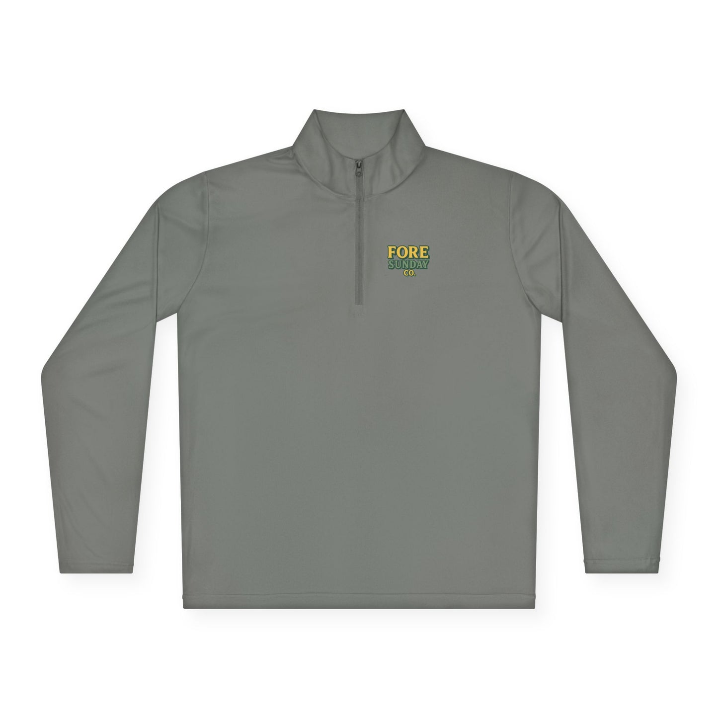 King of the Greens - Unisex Quarter Zip Pullover - Perfect for Golf Lovers, Sports Events, Casual Wear, Gifts