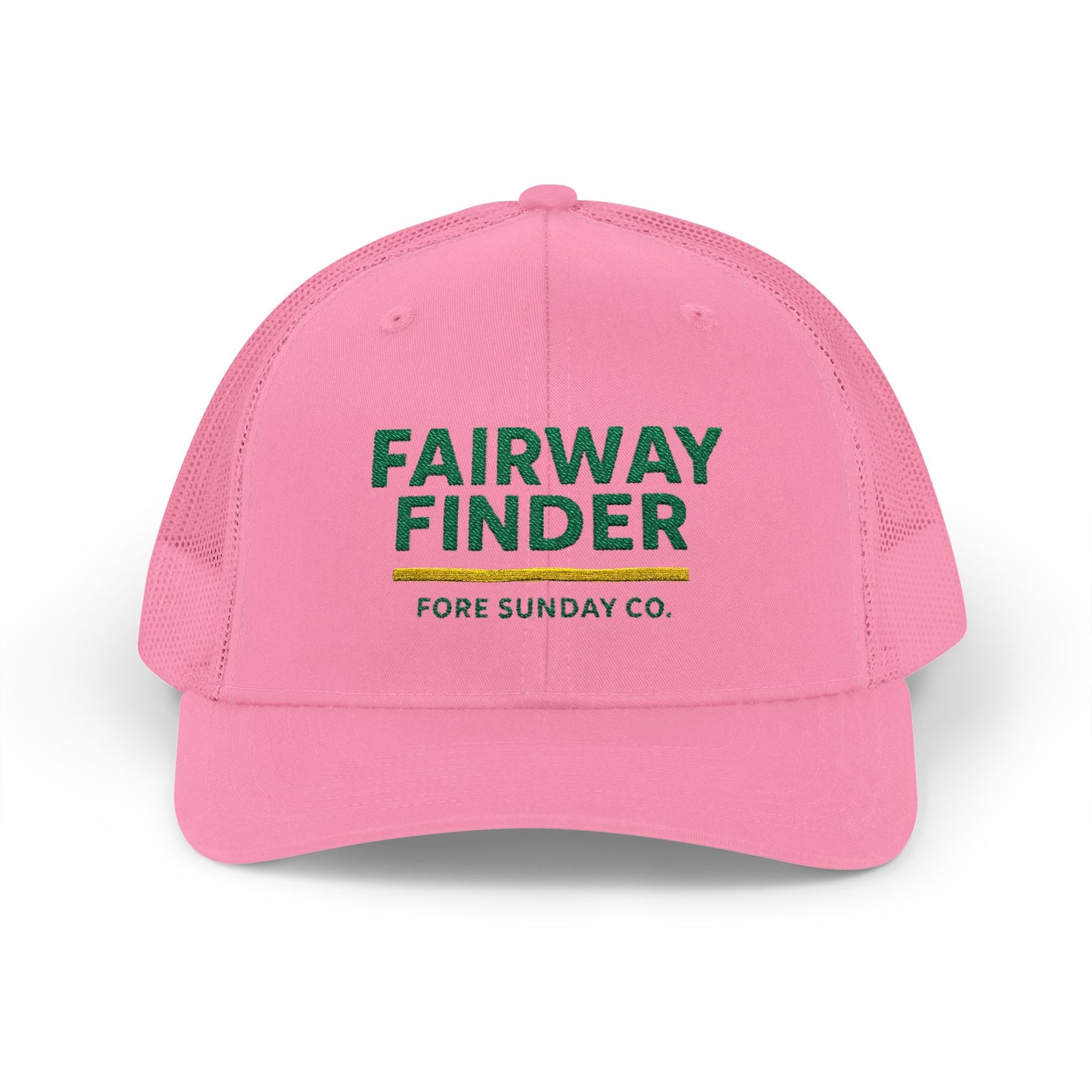 Fairway Finder Snapback Trucker Cap | Golf Cap, Outdoor Hat, Golf Gift, Adjustable Hat