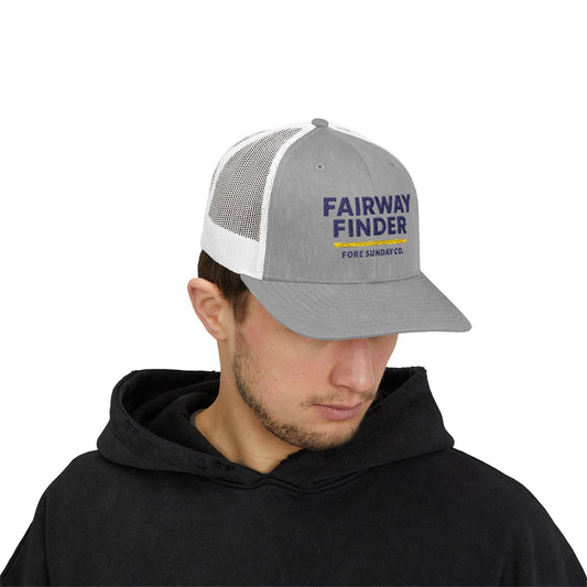 Fairway Finder Snapback Trucker Cap - Perfect for Golf Lovers, Casual Style, Golf Events, Father's Day Gift