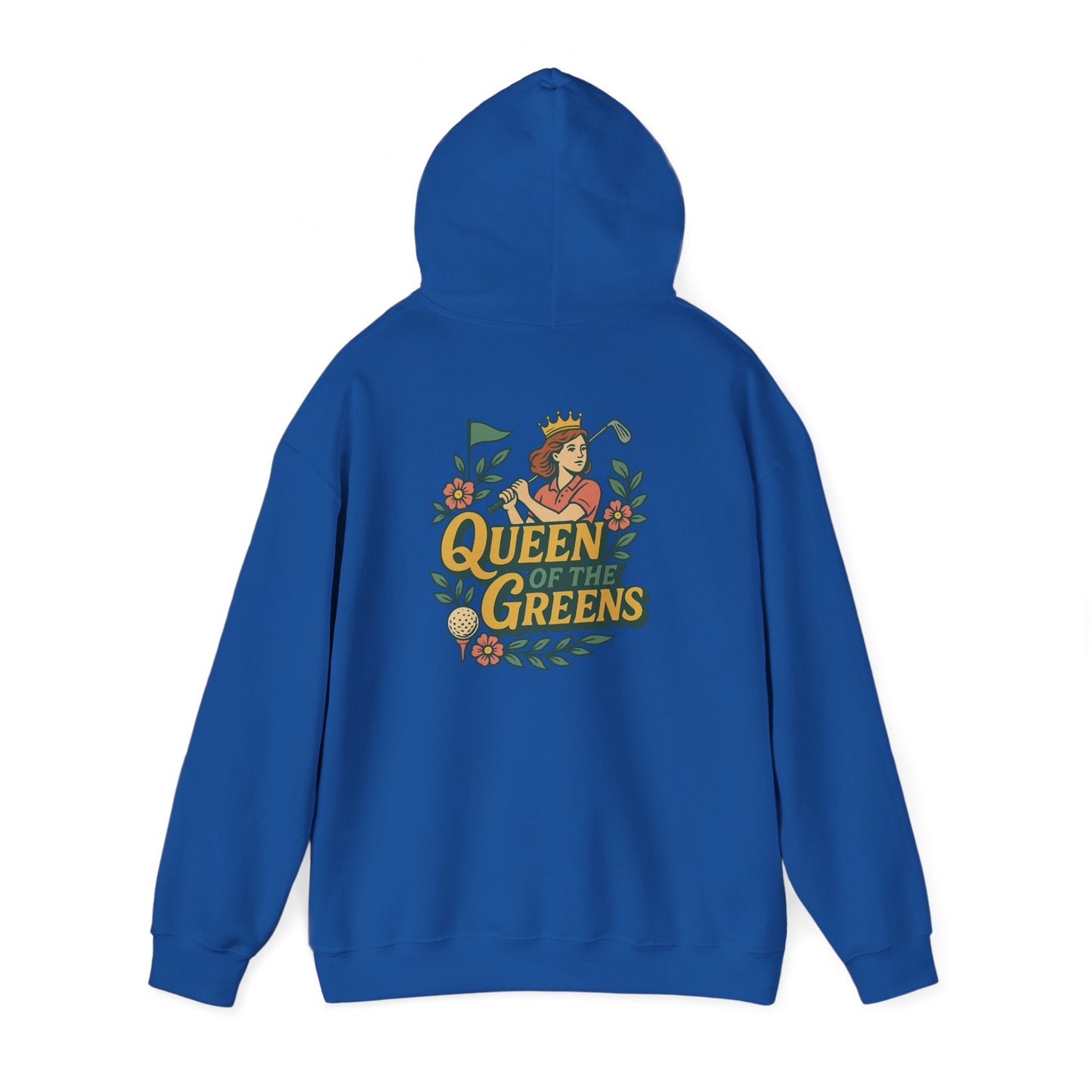Queen of the Greens- Unisex Hoodie | Golf Apparel, Gifts for Golf Lovers, Comfortable Hoodie