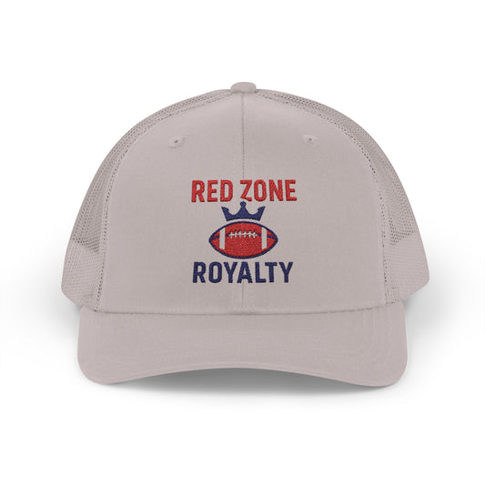Red Zone Royalty Snapback Trucker Cap, Sports Hat, Football Fan Gear, Gift for Sports Lovers, Custom Embroidered Cap