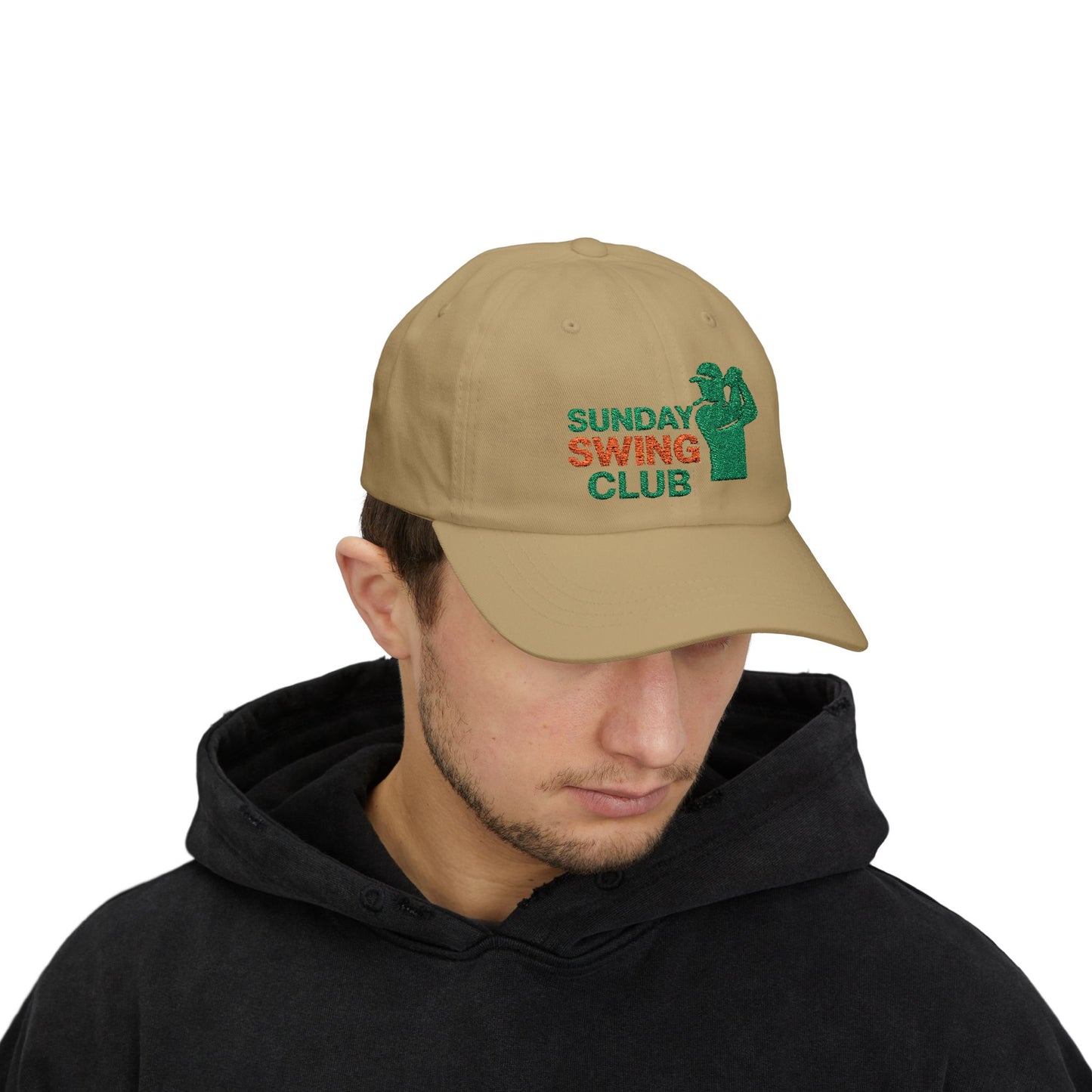Classic Golf Cap - Perfect for Golfers, Father's Day Gift, Weekend Outings, Sporty Style, Sunday Swing Club Hat