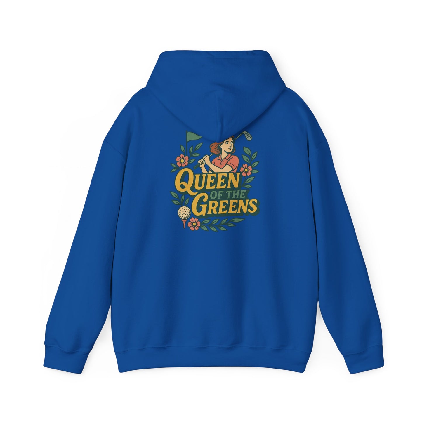 Queen of the Greens- Unisex Hoodie | Golf Apparel, Gifts for Golf Lovers, Comfortable Hoodie