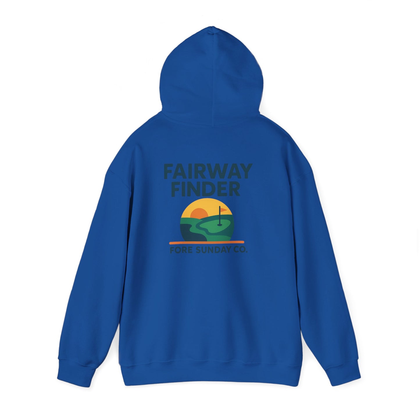 Fairway Finder - Fore Sunday Co - Unisex Hoodie, Golf Enthusiast Gift