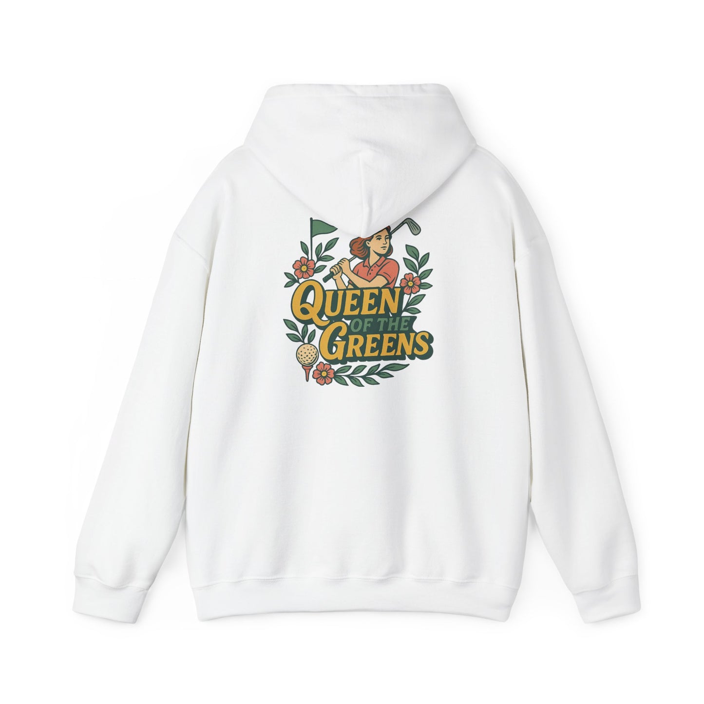 Queen of the Greens- Unisex Hoodie | Golf Apparel, Gifts for Golf Lovers, Comfortable Hoodie