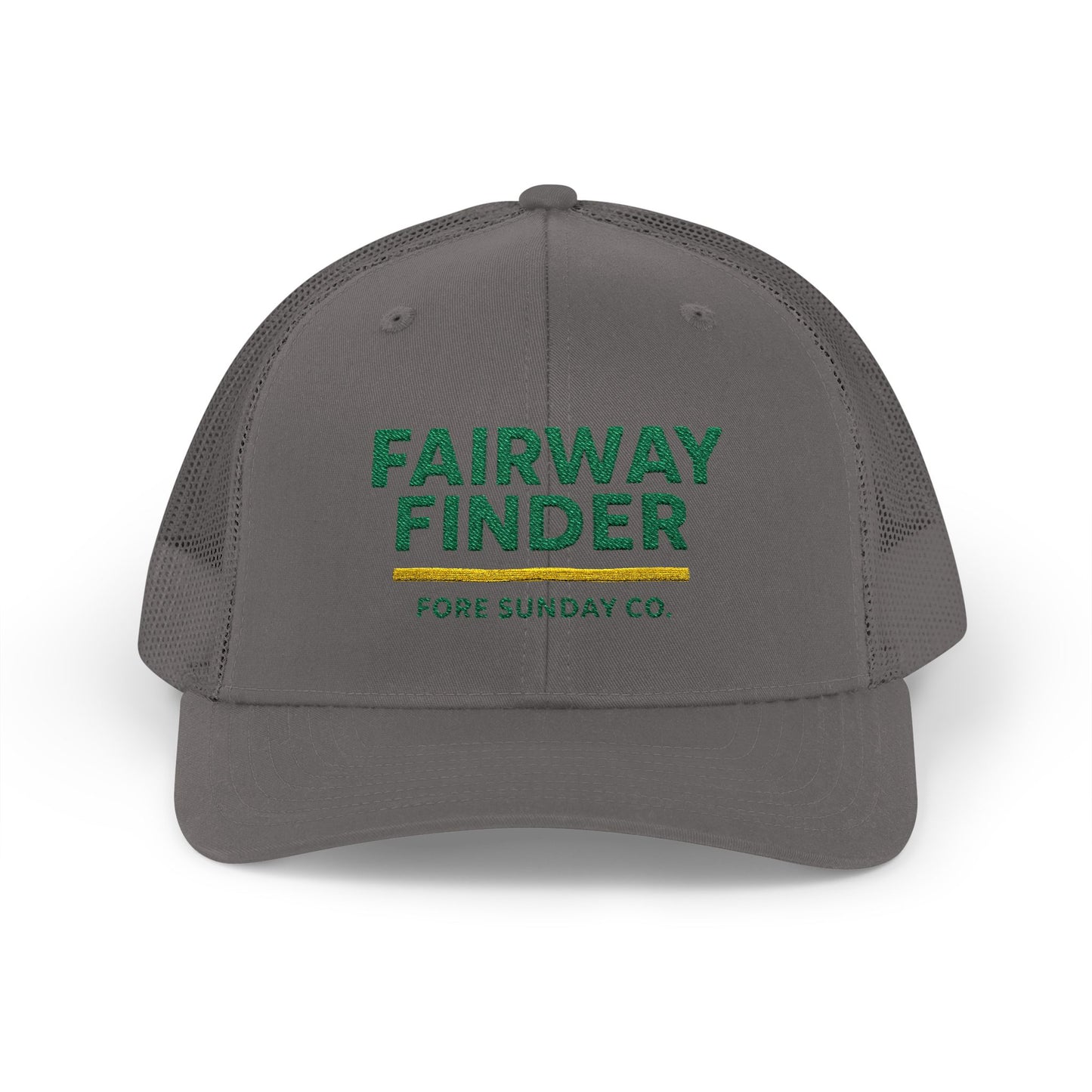 Fairway Finder Snapback Trucker Cap | Golf Cap, Outdoor Hat, Golf Gift, Adjustable Hat