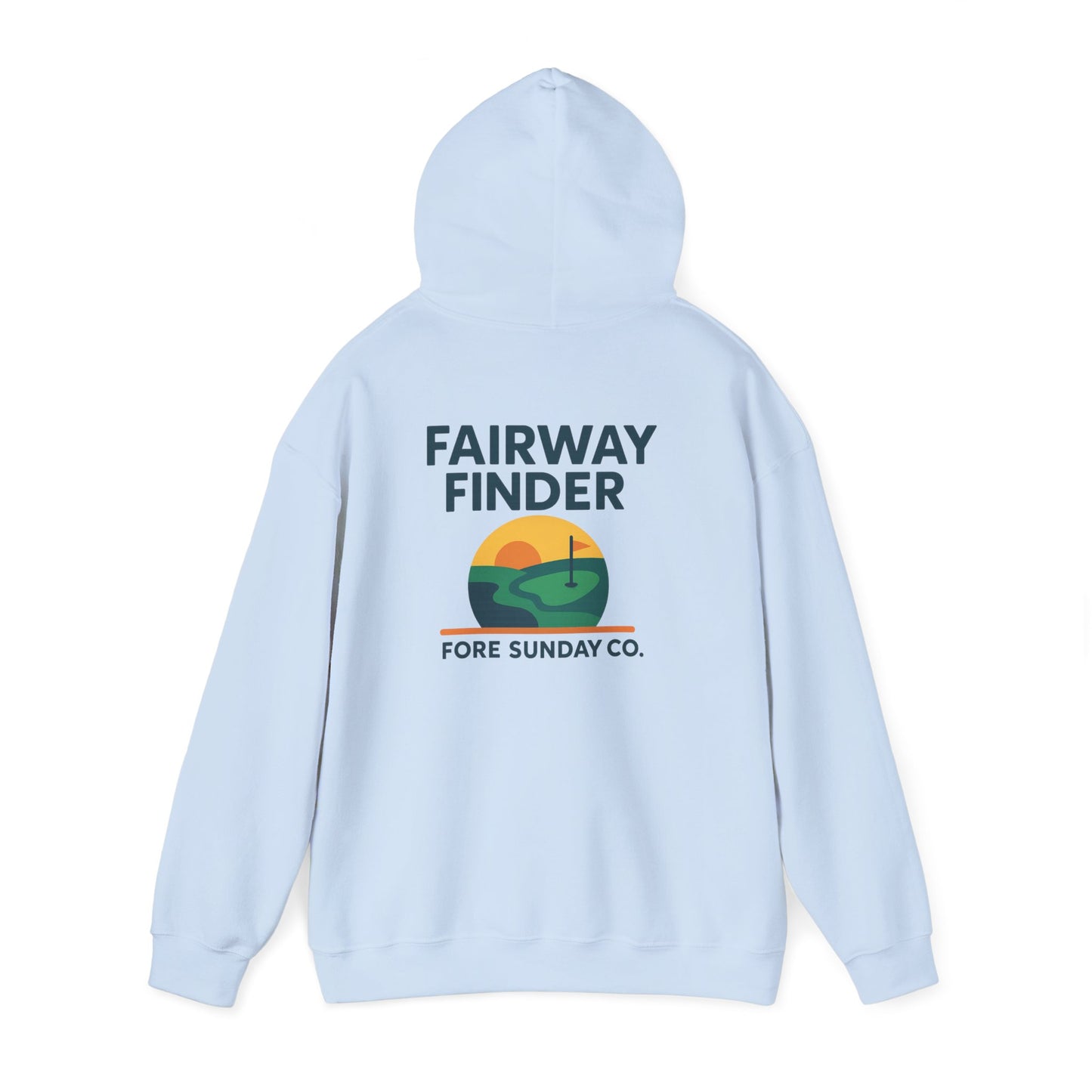 Fairway Finder - Fore Sunday Co - Unisex Hoodie, Golf Enthusiast Gift
