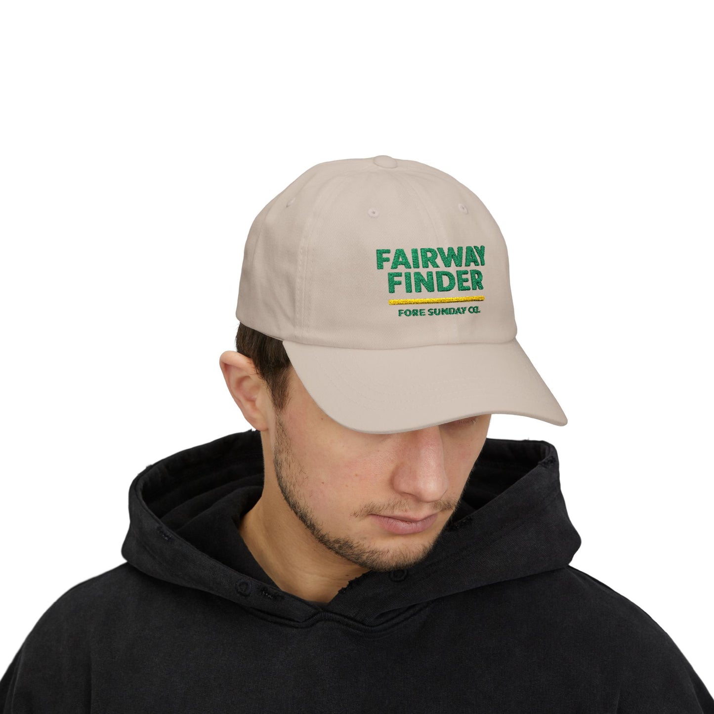 Fairway Finder Cap | Casual Golf Hat, Comfortable Hat, Gift for Golfer, Outdoor Fashion, Weekend Wear