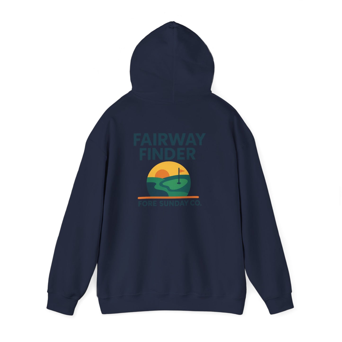 Fairway Finder - Fore Sunday Co - Unisex Hoodie, Golf Enthusiast Gift