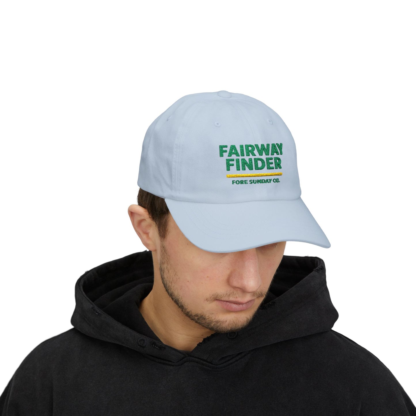 Fairway Finder Cap | Casual Golf Hat, Comfortable Hat, Gift for Golfer, Outdoor Fashion, Weekend Wear