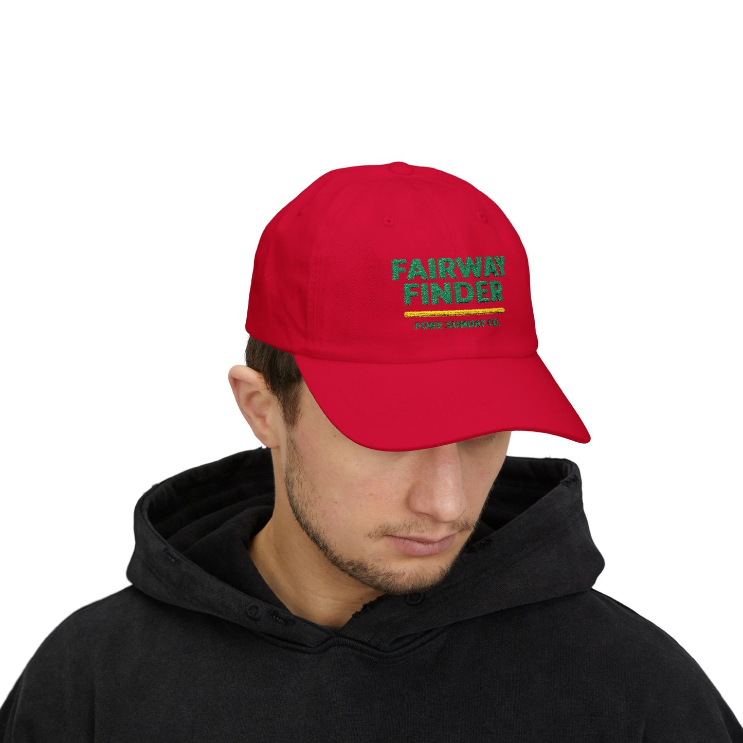 Fairway Finder Cap | Casual Golf Hat, Comfortable Hat, Gift for Golfer, Outdoor Fashion, Weekend Wear