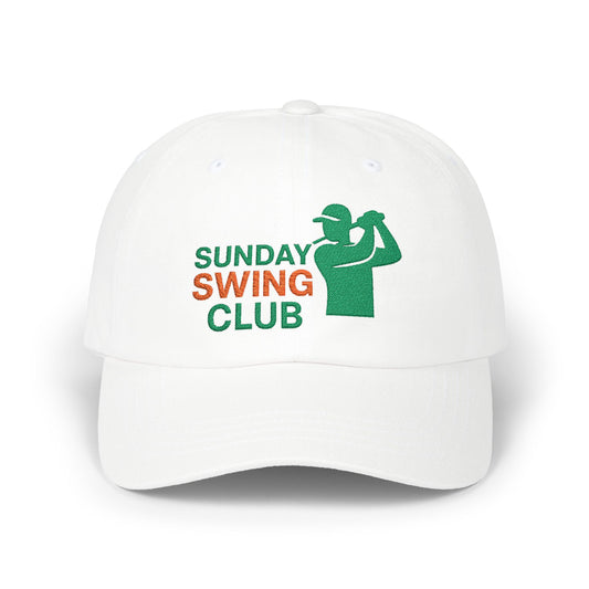 Classic Golf Cap - Perfect for Golfers, Father's Day Gift, Weekend Outings, Sporty Style, Sunday Swing Club Hat