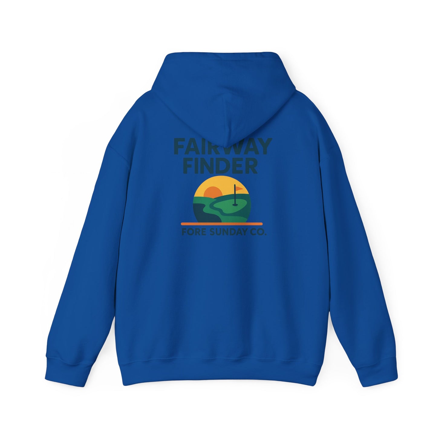 Fairway Finder - Fore Sunday Co - Unisex Hoodie, Golf Enthusiast Gift