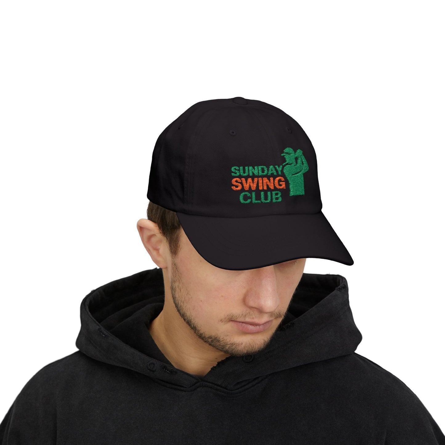 Classic Golf Cap - Perfect for Golfers, Father's Day Gift, Weekend Outings, Sporty Style, Sunday Swing Club Hat