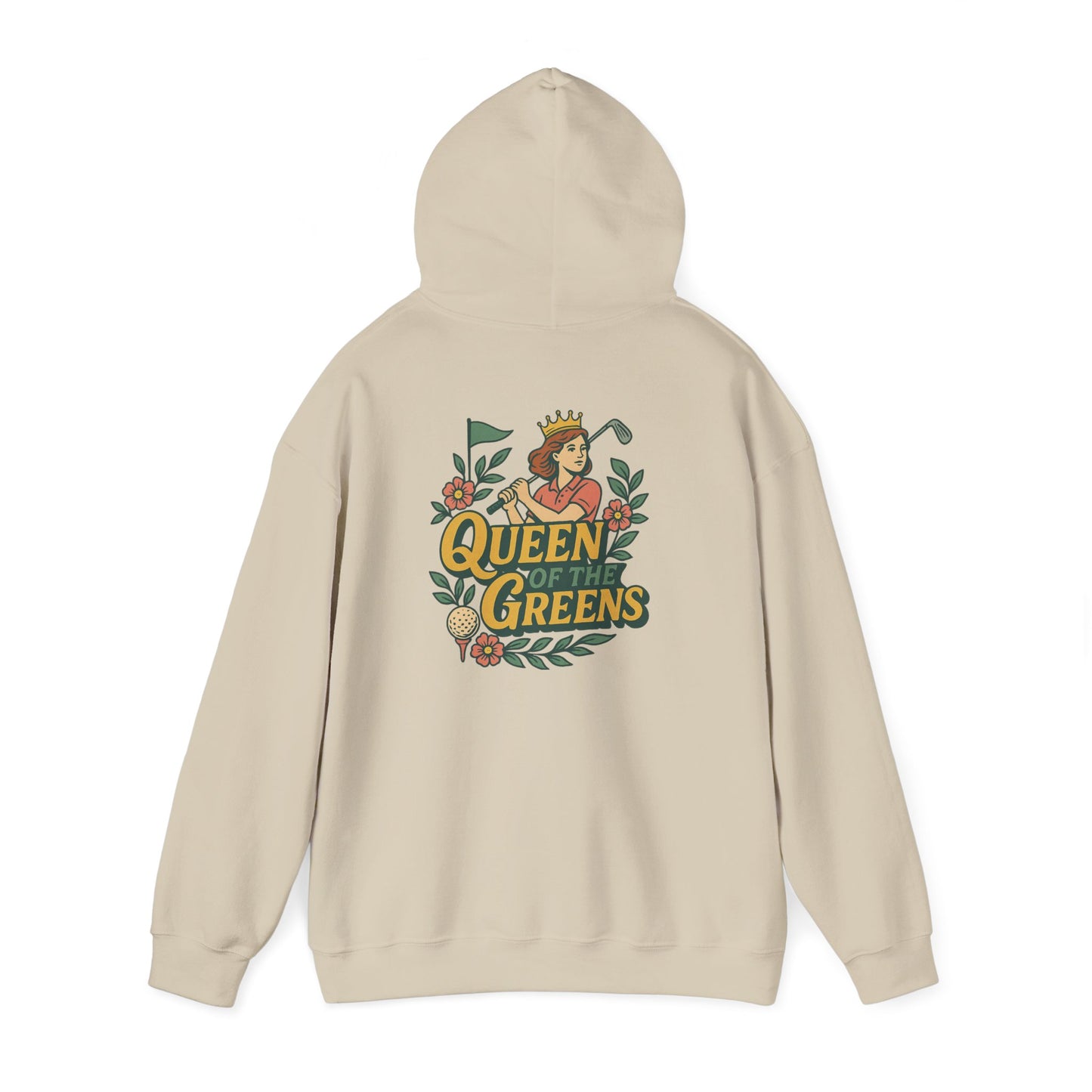 Queen of the Greens- Unisex Hoodie | Golf Apparel, Gifts for Golf Lovers, Comfortable Hoodie
