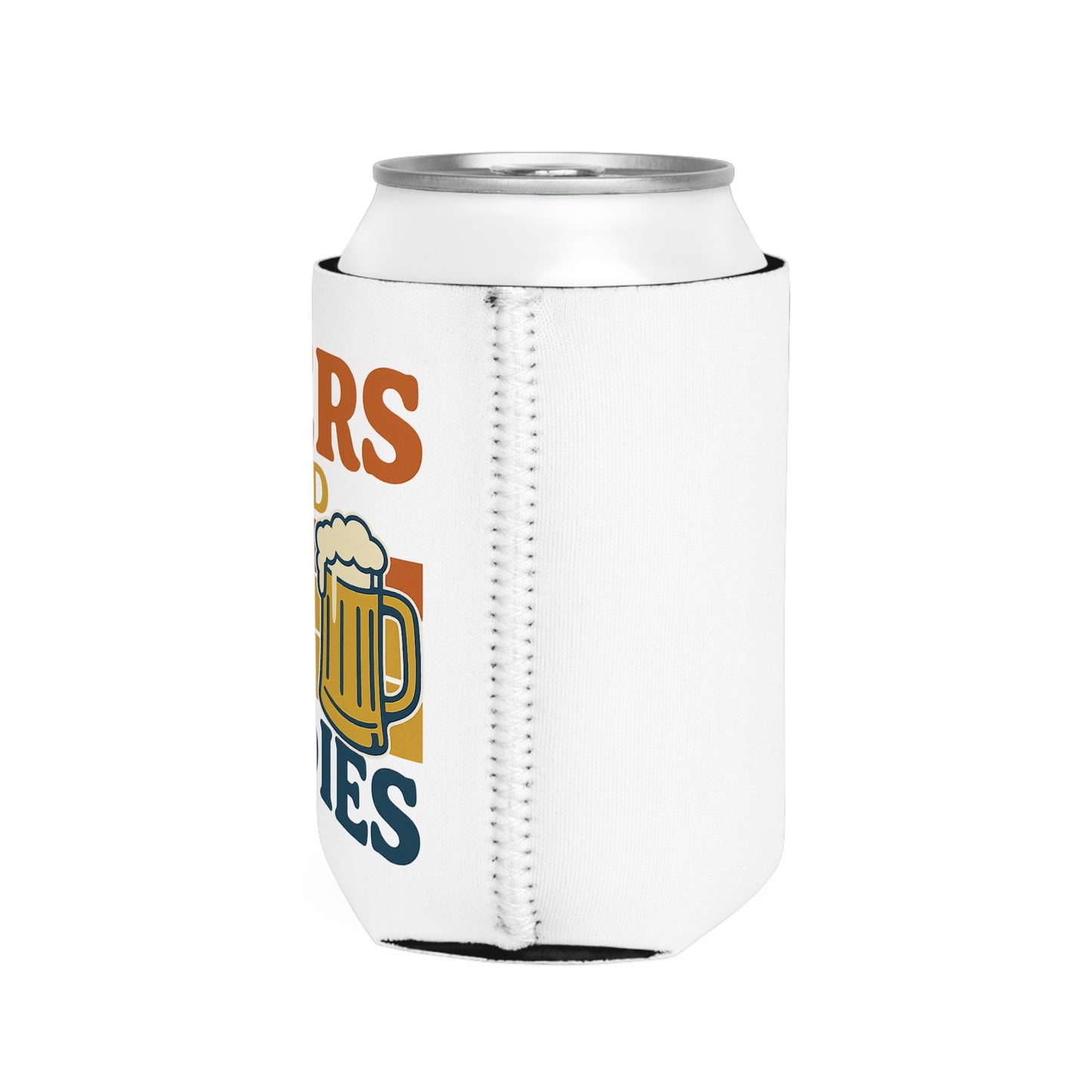 Beers and Birdies - Beer Can Cooler Sleeve - Perfect for Golf Lovers, Tailgates, and Parties, For Sunday
