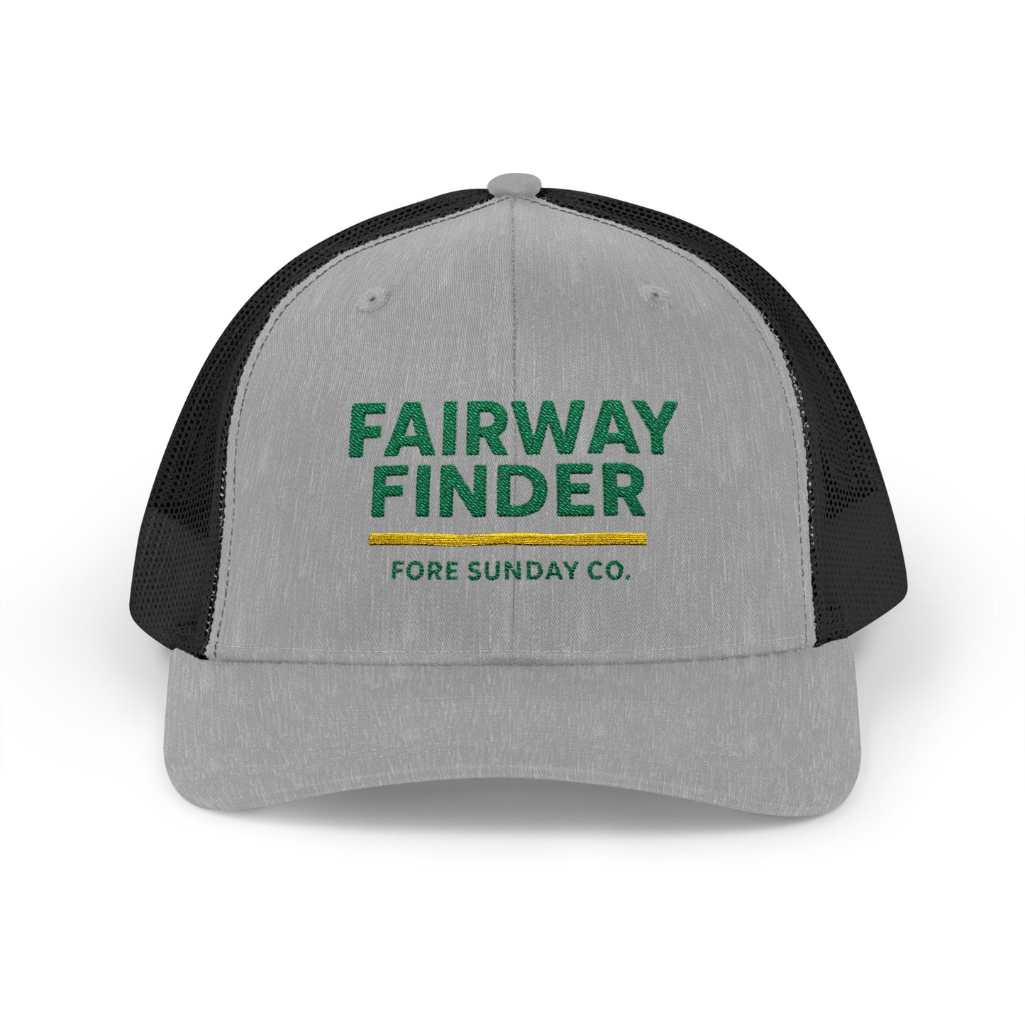 Fairway Finder Snapback Trucker Cap | Golf Cap, Outdoor Hat, Golf Gift, Adjustable Hat