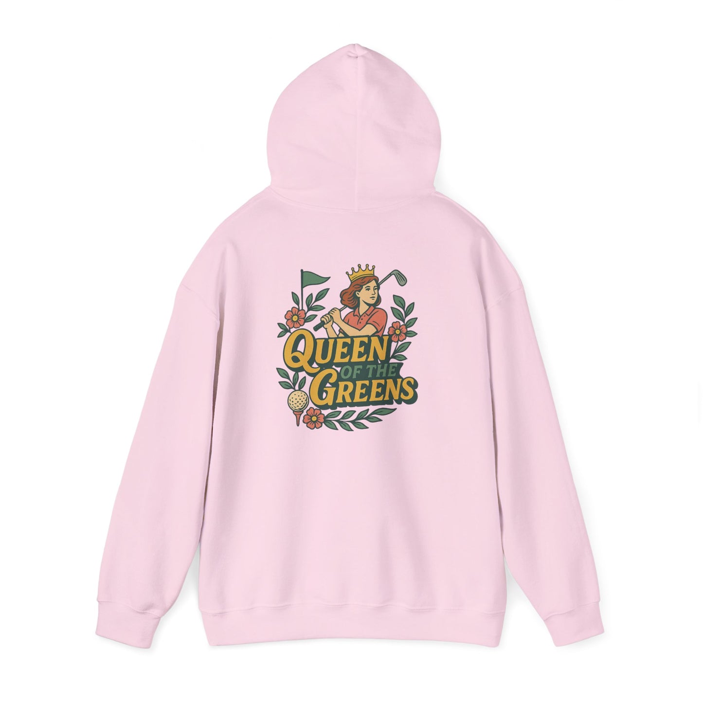 Queen of the Greens- Unisex Hoodie | Golf Apparel, Gifts for Golf Lovers, Comfortable Hoodie