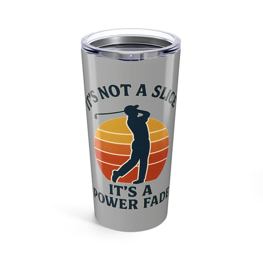 Golf Power Fade Tumbler | 20oz Insulated Travel Mug | Gifts for Golfers | Sports Drinkware | Birthday or Holiday Gift
