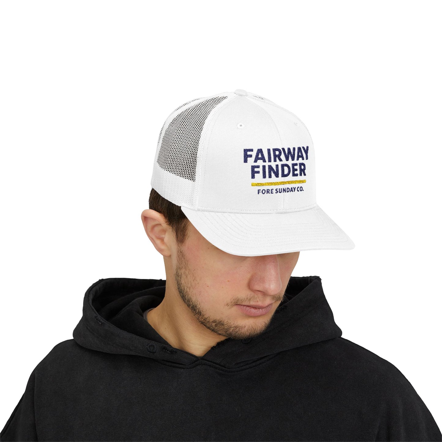 Fairway Finder Snapback Trucker Cap - Perfect for Golf Lovers, Casual Style, Golf Events, Father's Day Gift