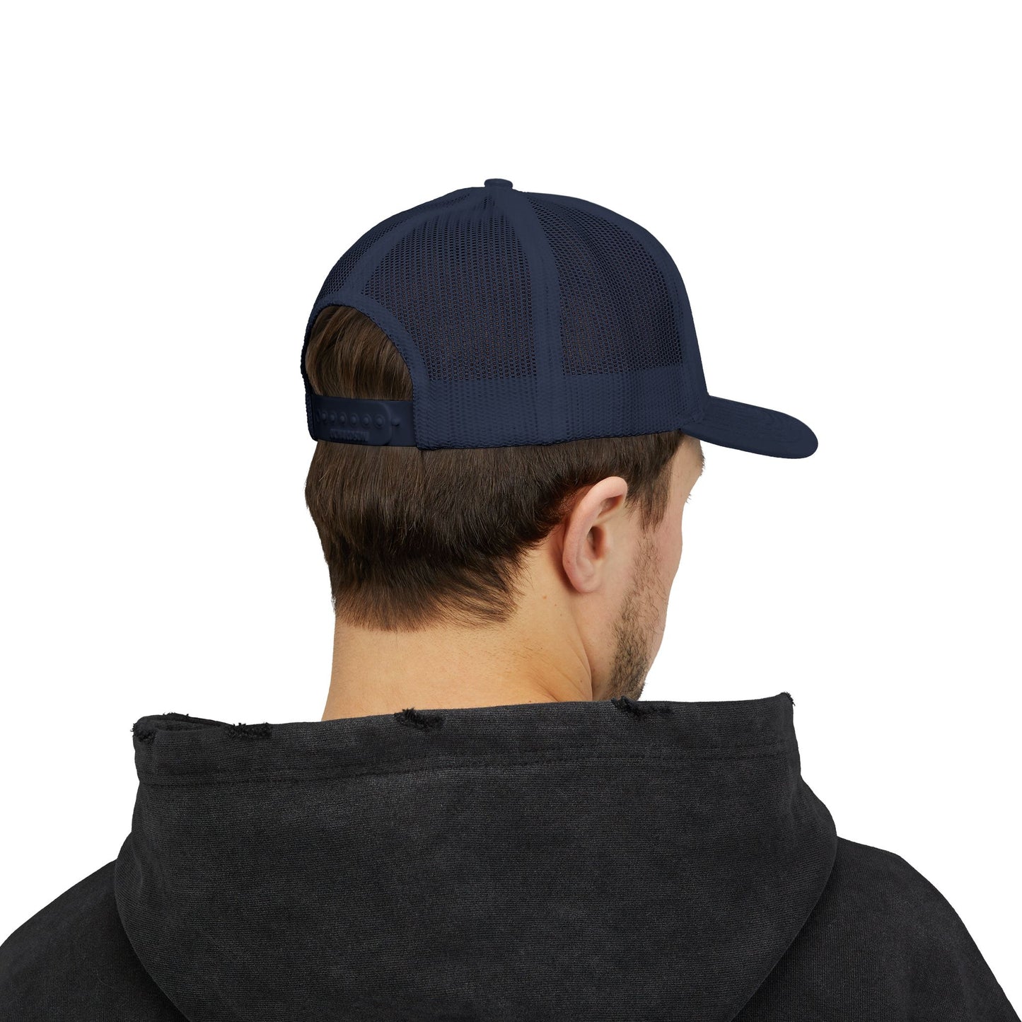Colorful Power Fade Snapback Trucker Cap, Funny Golf Hat, Unique Baseball Cap, Gift for Golfers, Fashionable Outdoor Accessory