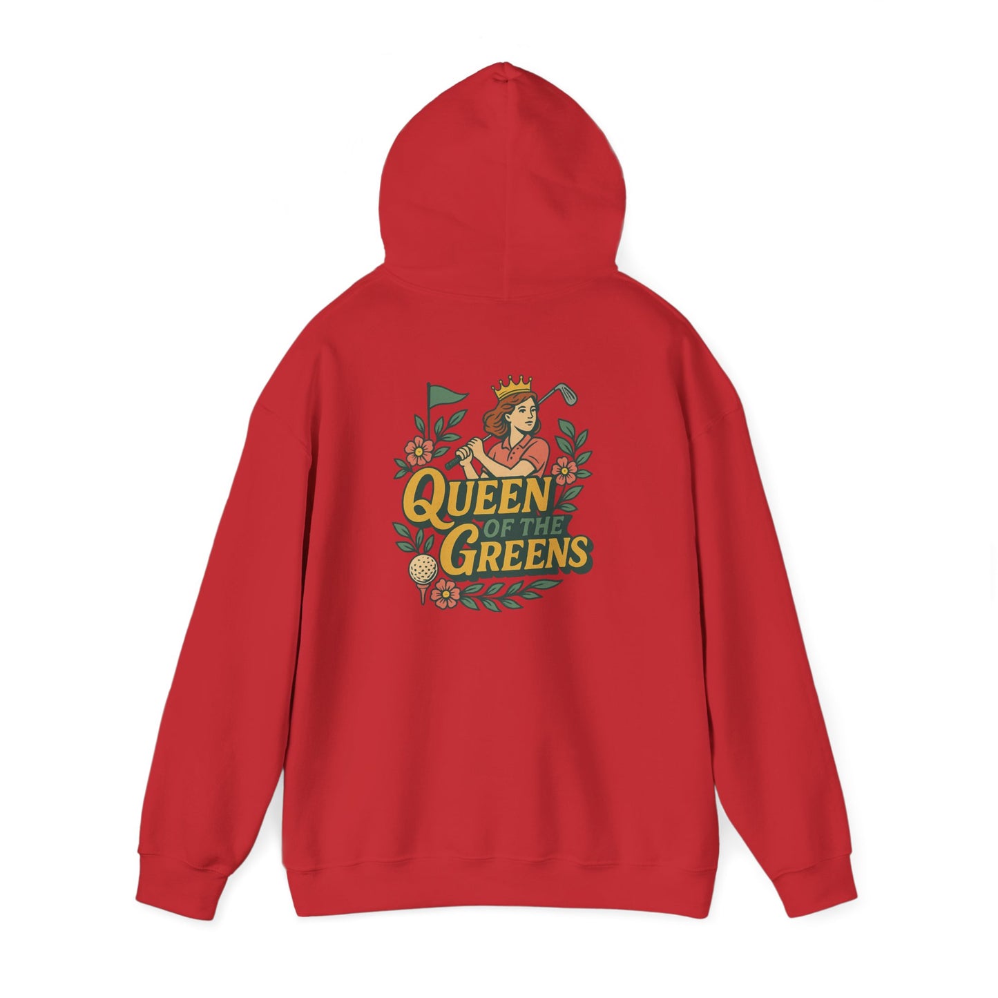 Queen of the Greens- Unisex Hoodie | Golf Apparel, Gifts for Golf Lovers, Comfortable Hoodie