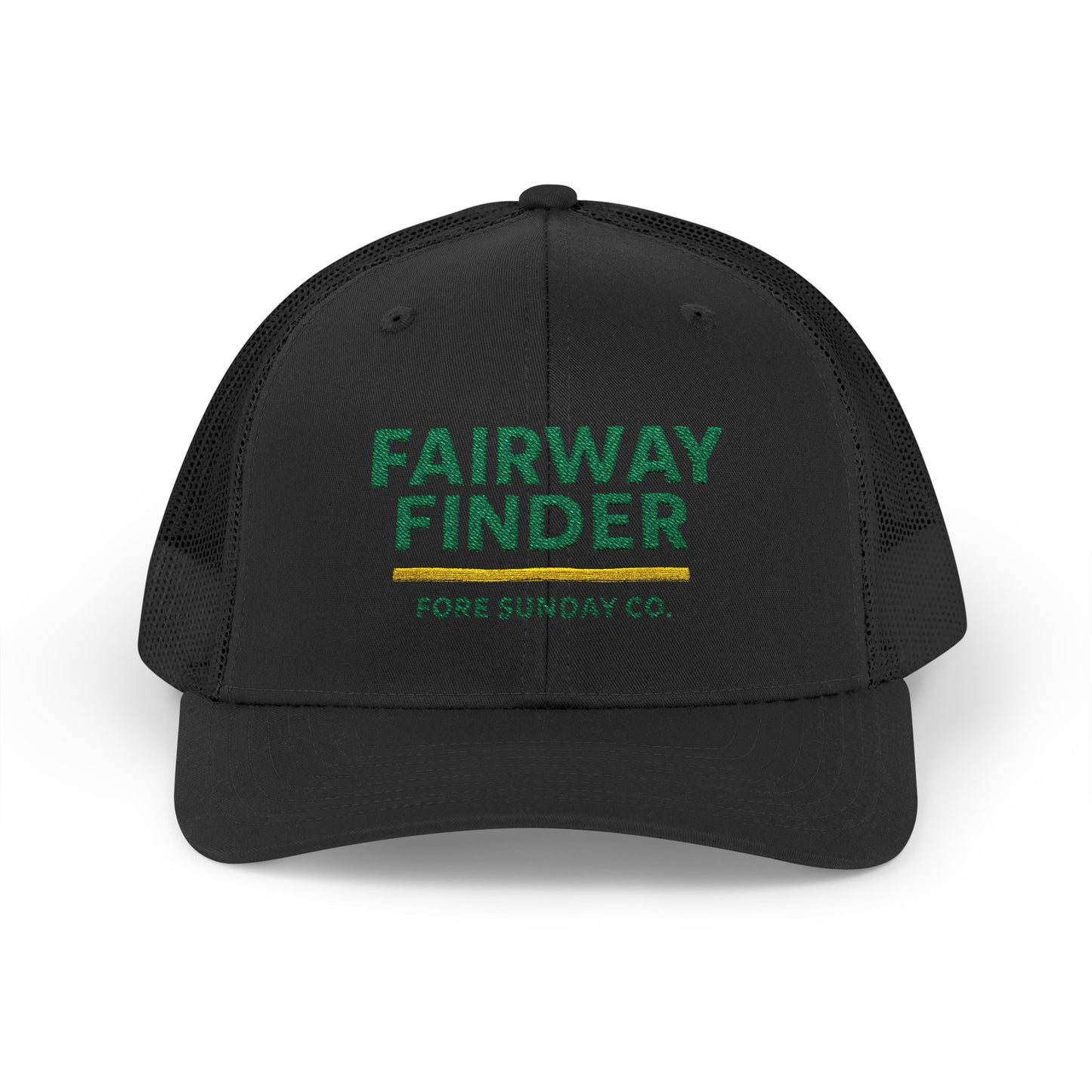 Fairway Finder Snapback Trucker Cap | Golf Cap, Outdoor Hat, Golf Gift, Adjustable Hat